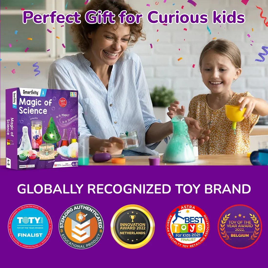 Magic of Science | DIY STEAM Activity Kit | 4 + Years