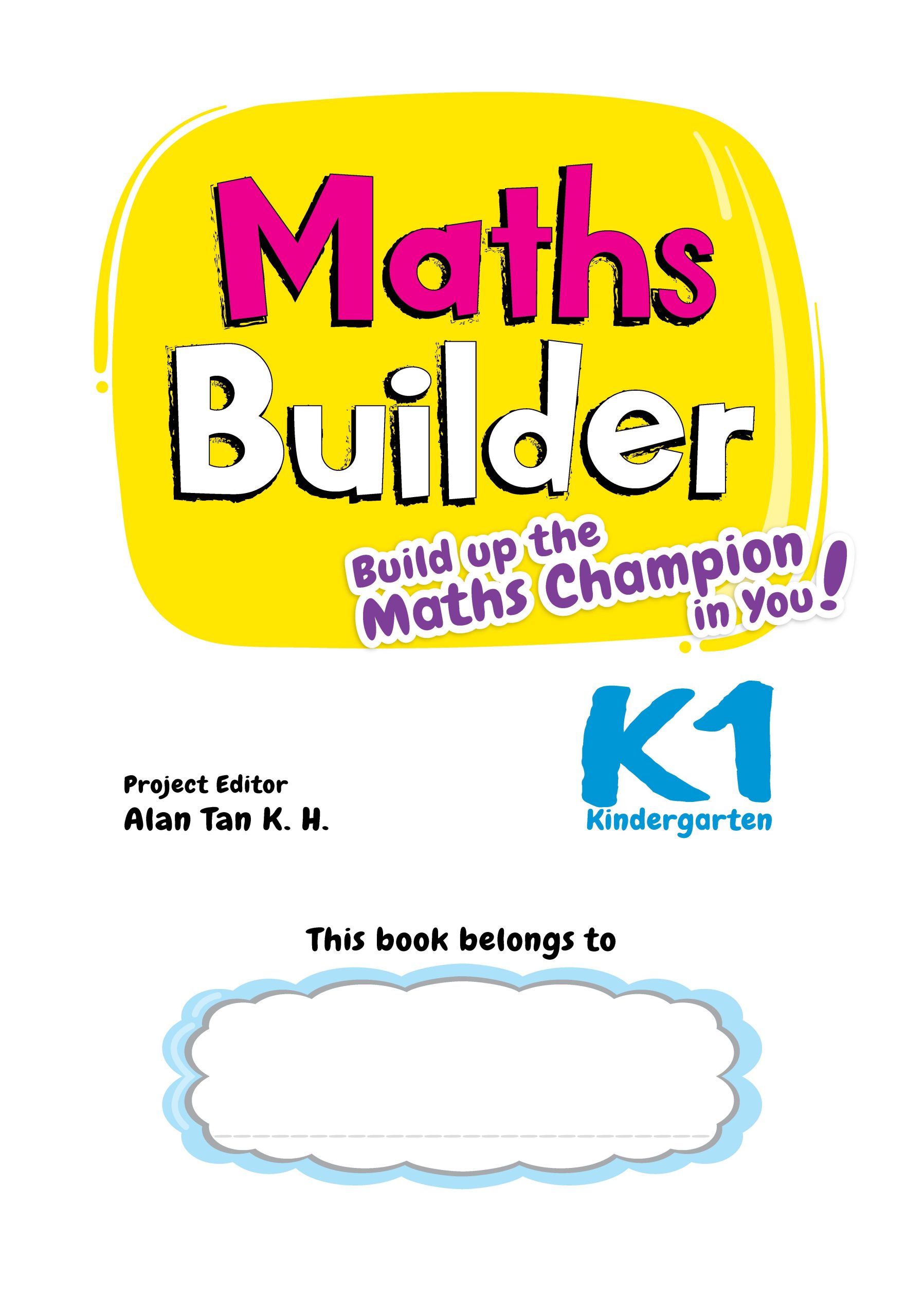 Maths Builder Kindergarten 1