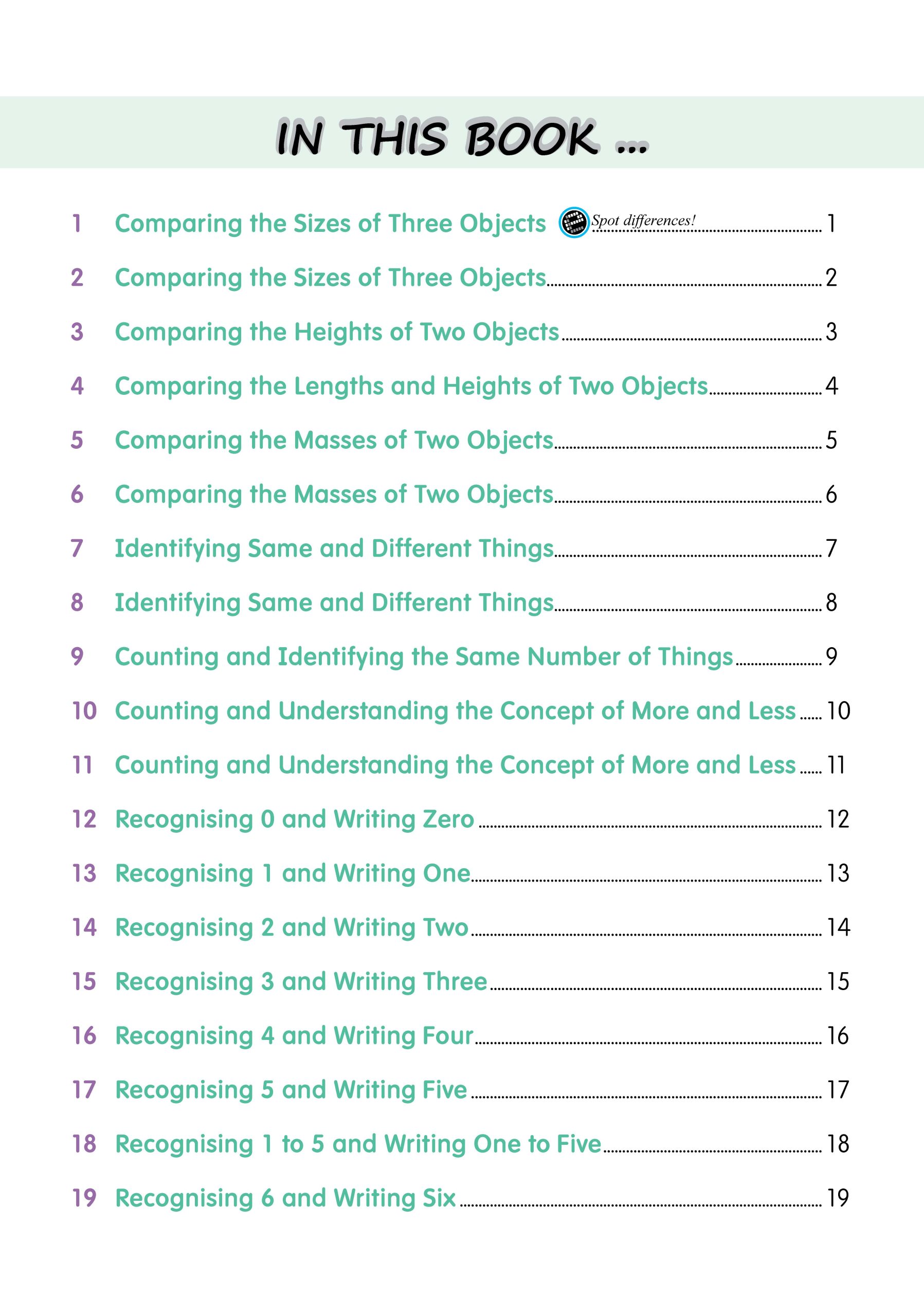 Maths Builder Kindergarten 1