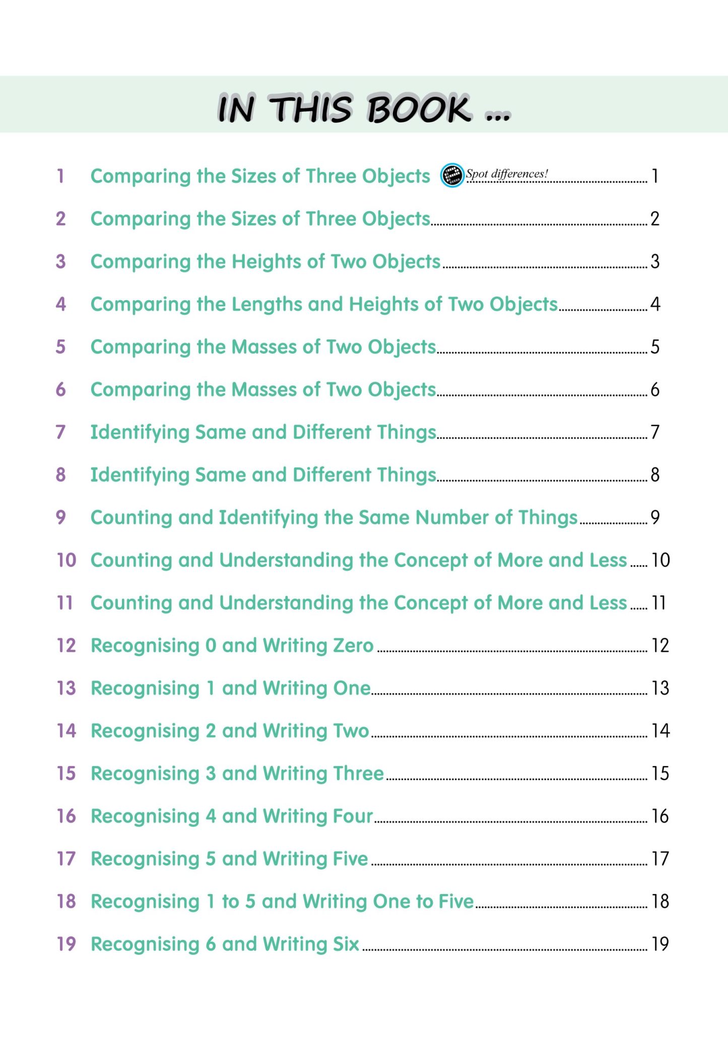 Maths Builder Kindergarten 1