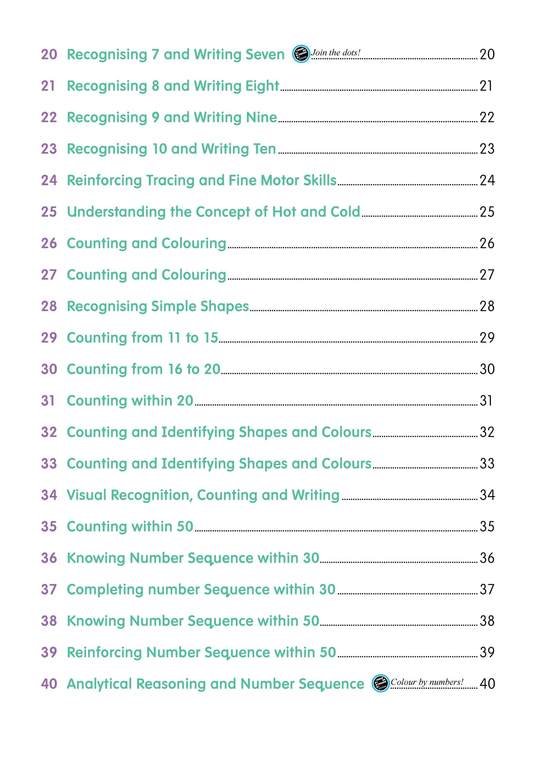 Maths Builder Kindergarten 1