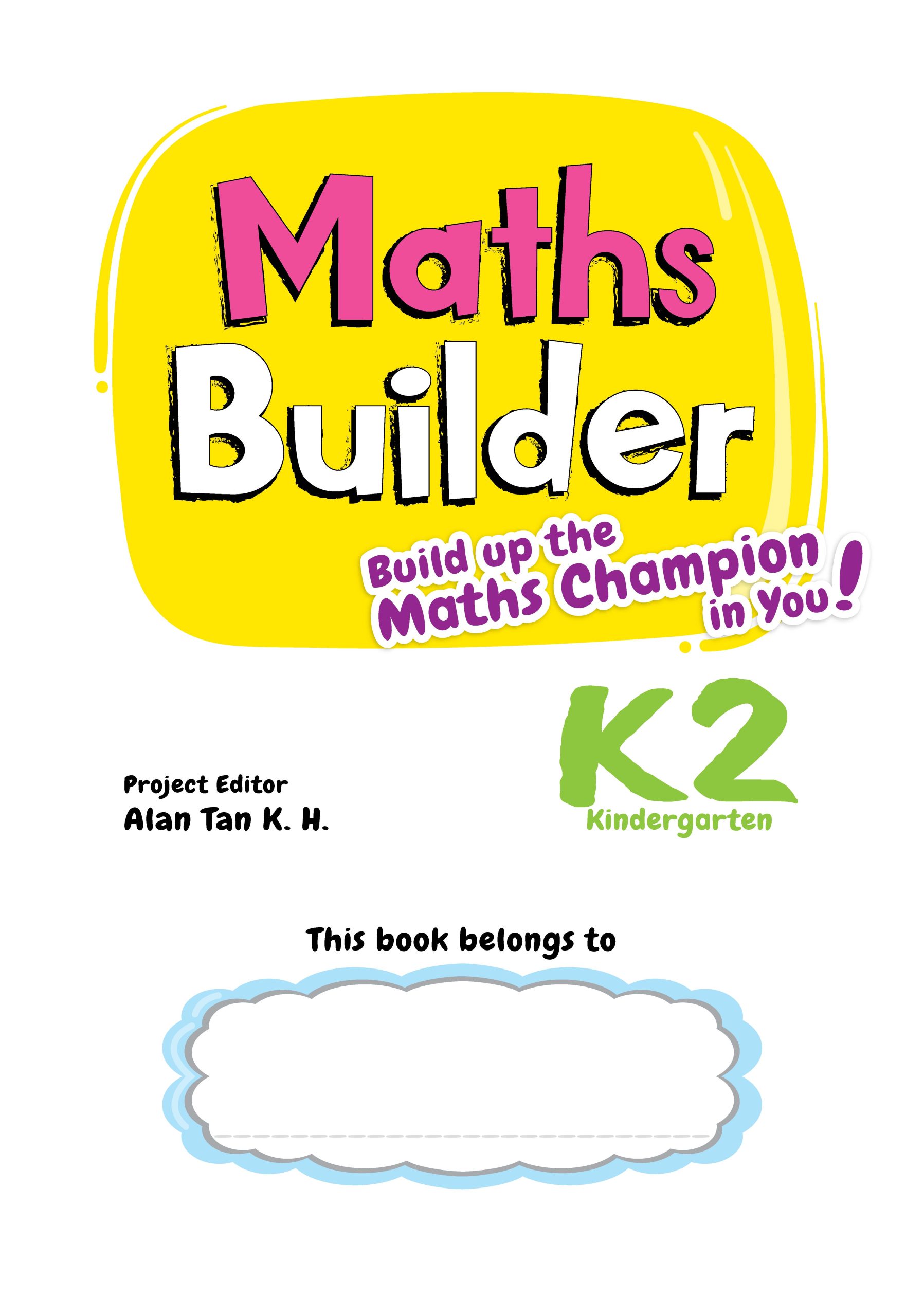 Maths Builder Kindergarten 2