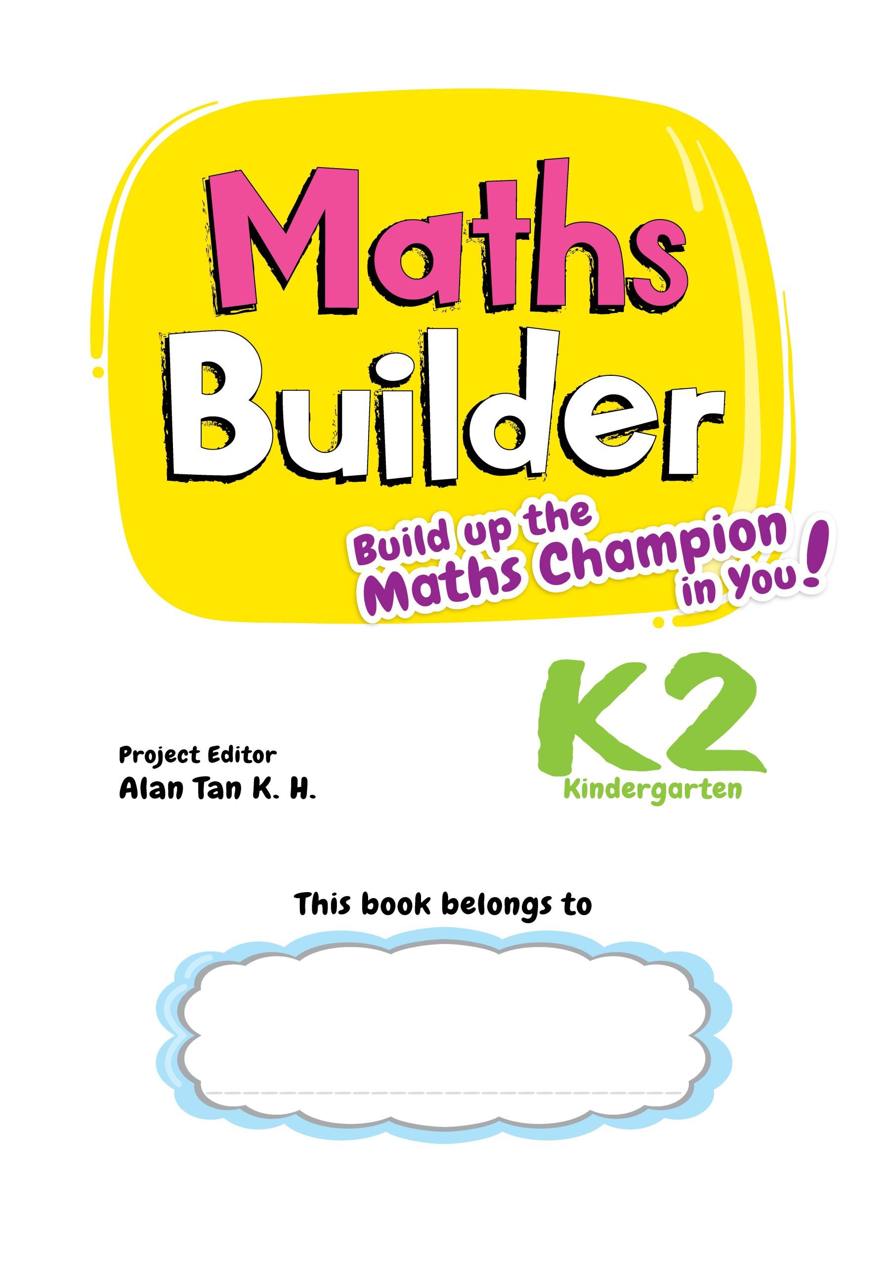 Maths Builder Kindergarten 2
