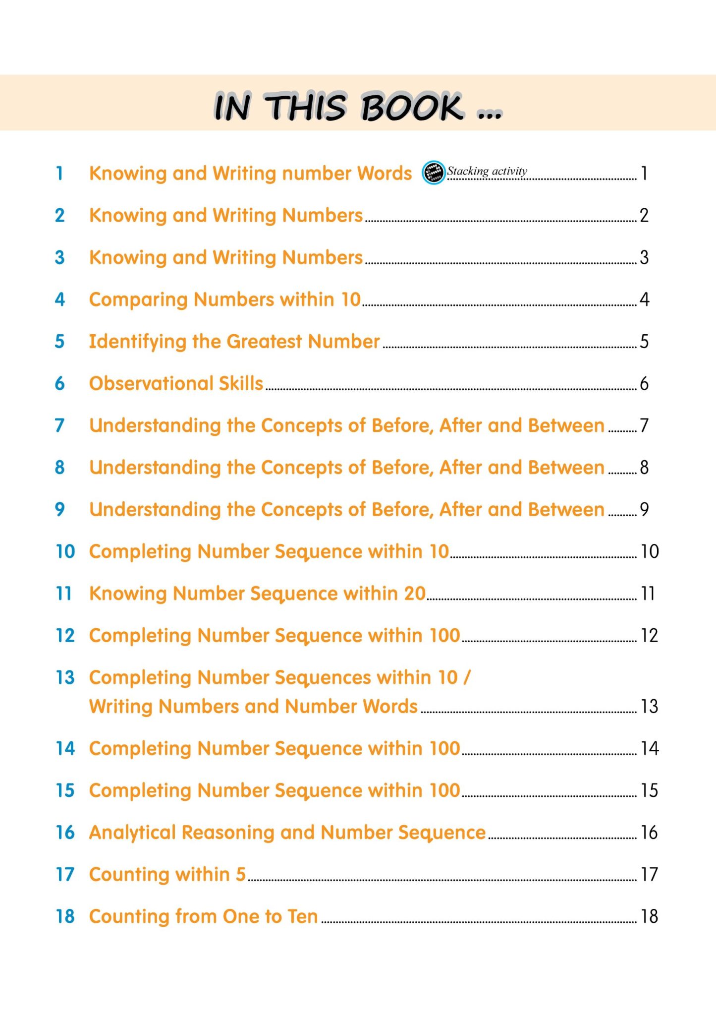 Maths Builder Kindergarten 2