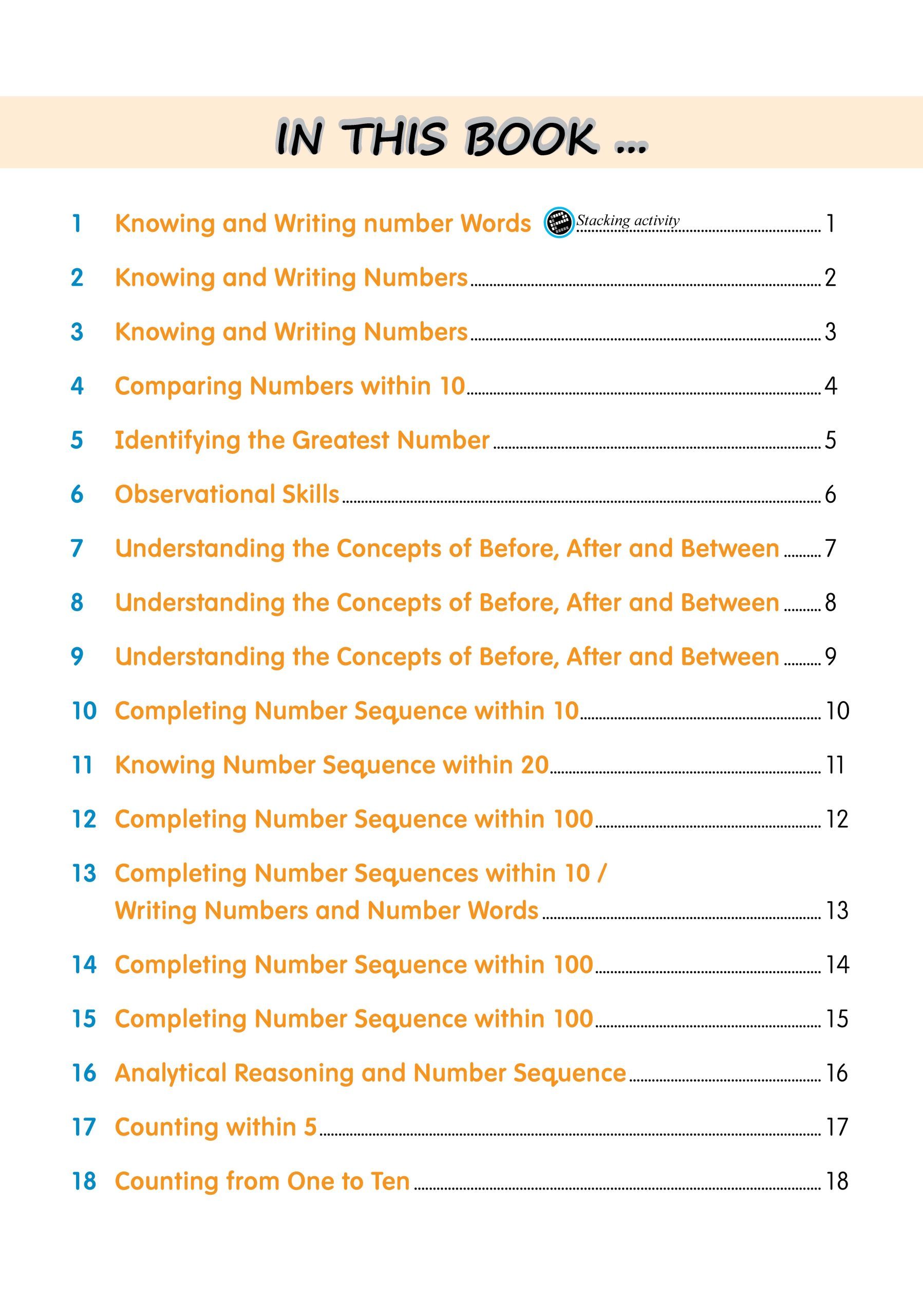 Maths Builder Kindergarten 2