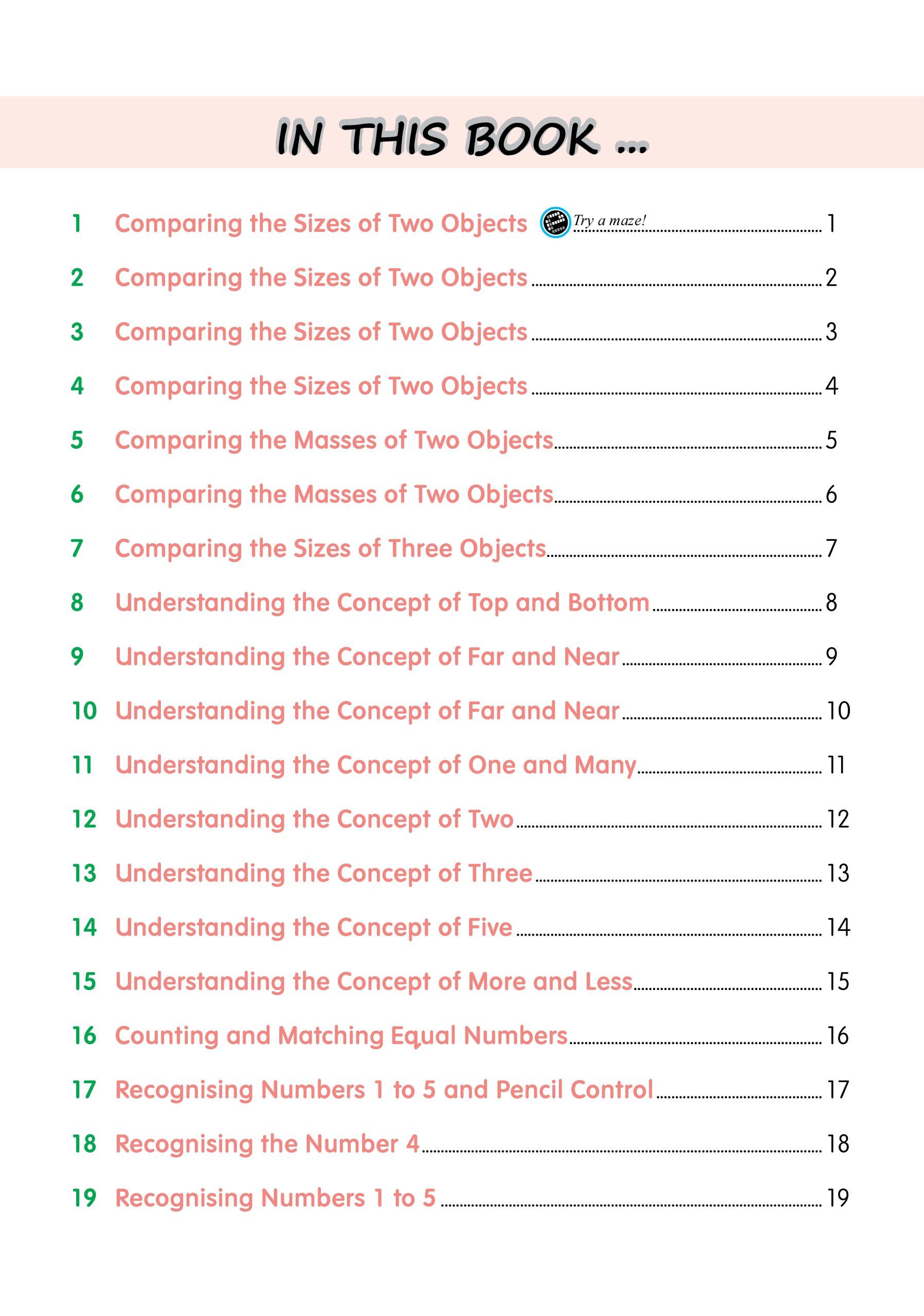 Maths Builder Nursery