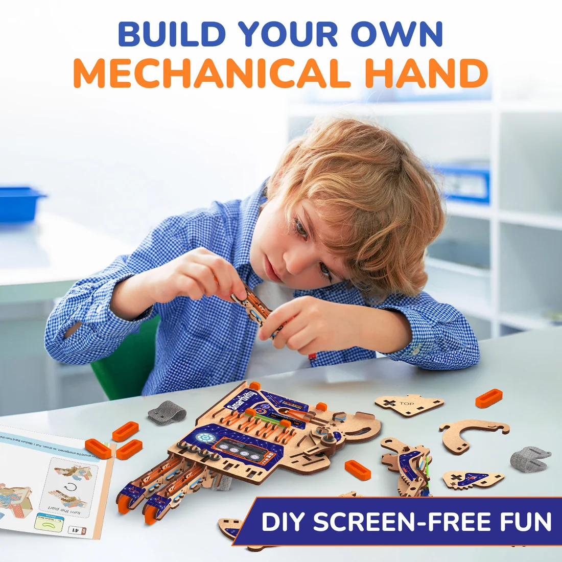 Mechanical Hand | Superhero STEM Toy | 8 -14 Years