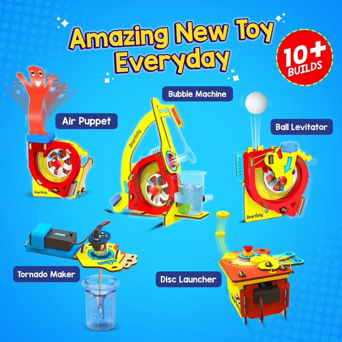 Motor Gadgets | 6 - 14 years | DIY STEM Construction Toy