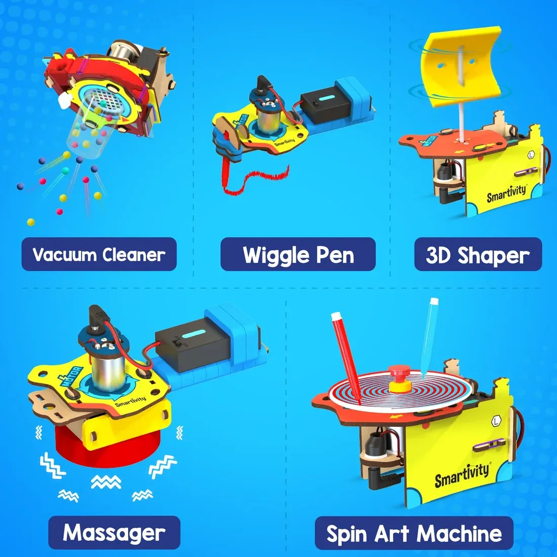 Motor Gadgets | 6 - 14 years | DIY STEM Construction Toy