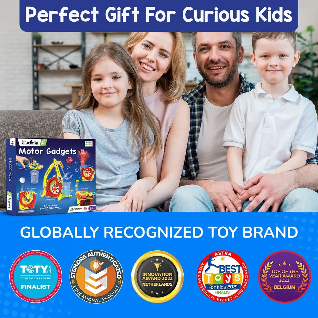 Motor Gadgets | 6 - 14 years | DIY STEM Construction Toy