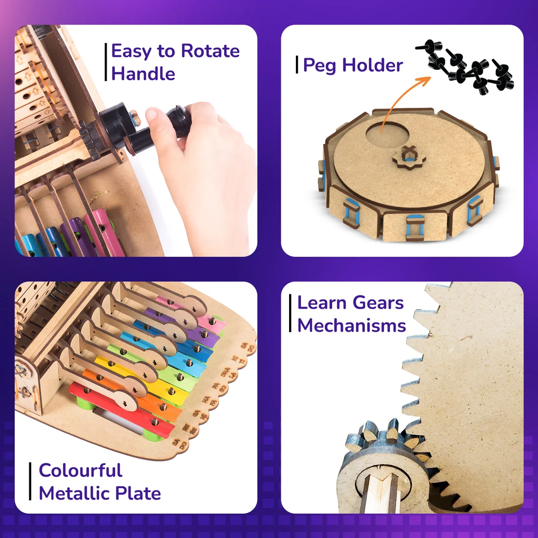 Music Machine | Build-It-Yourself STEAM Toy | 8 + Years