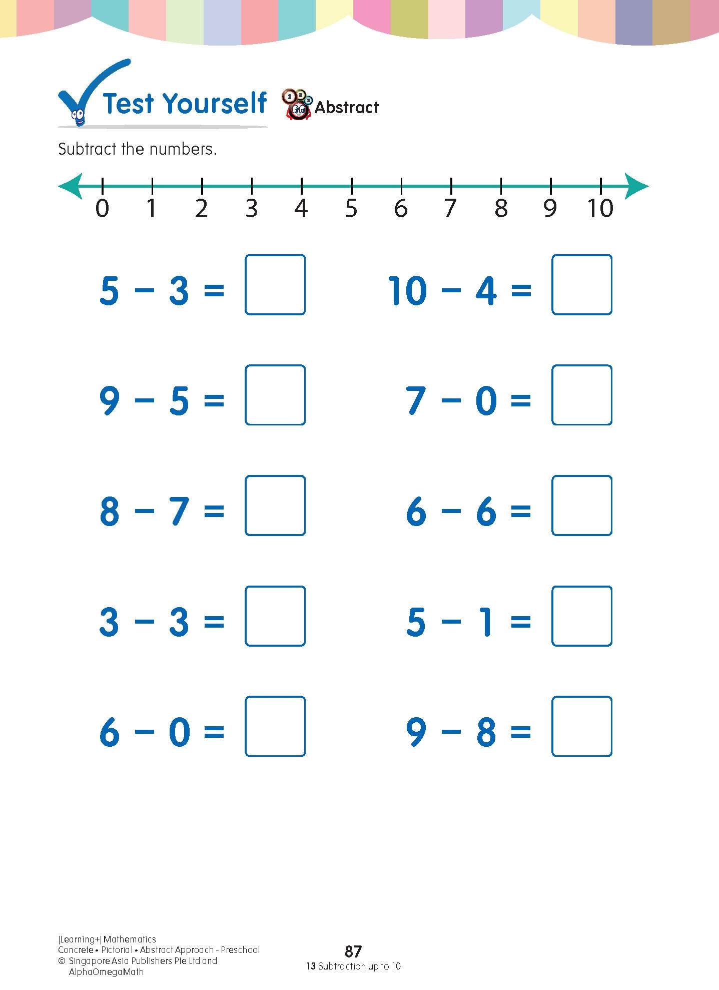 LEARNING+ MATHEMATICS Concrete • Pictorial • Abstract Approach Preschool (4 – 6 Years)