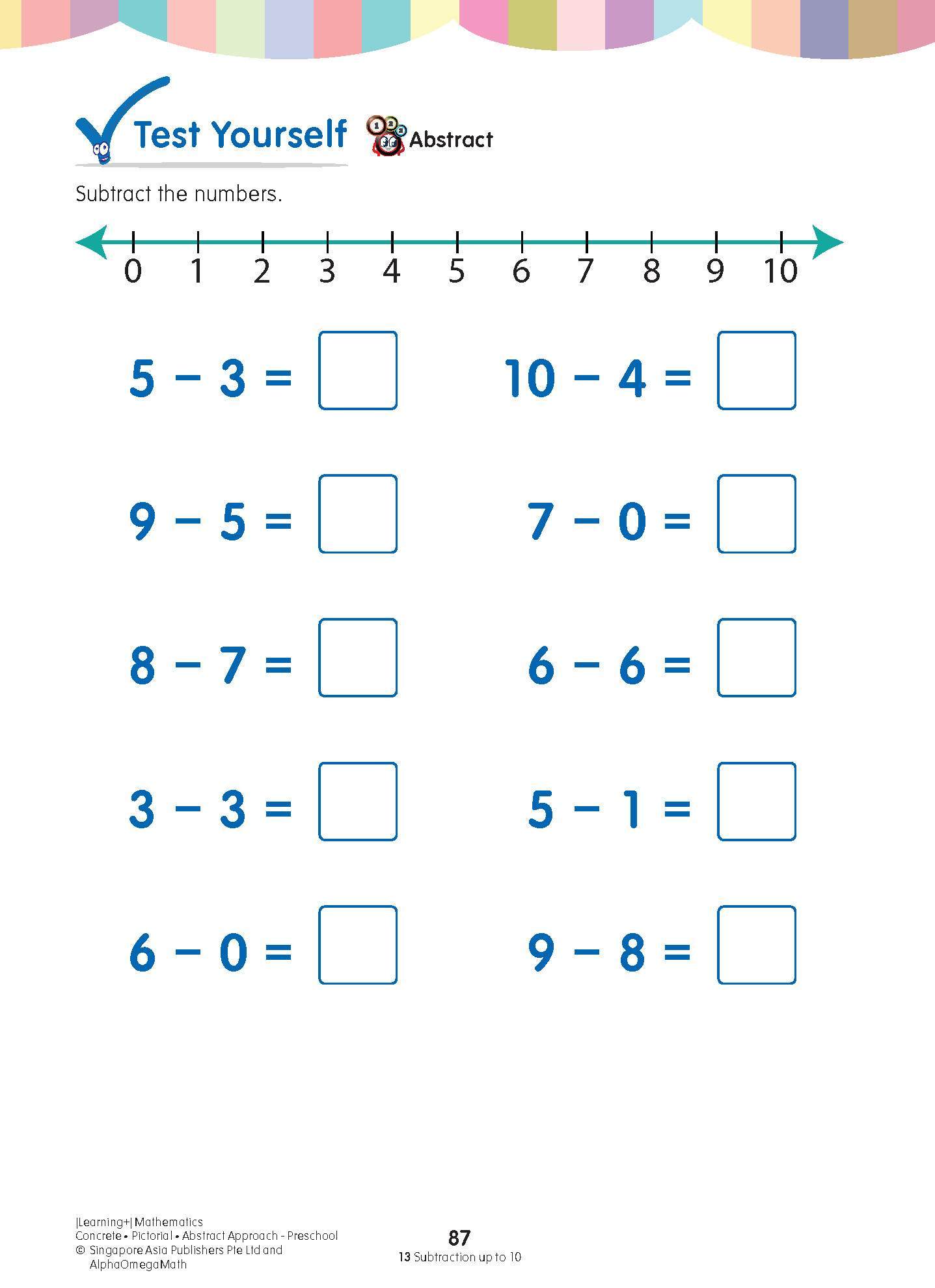 LEARNING+ MATHEMATICS Concrete • Pictorial • Abstract Approach Preschool (4 – 6 Years)