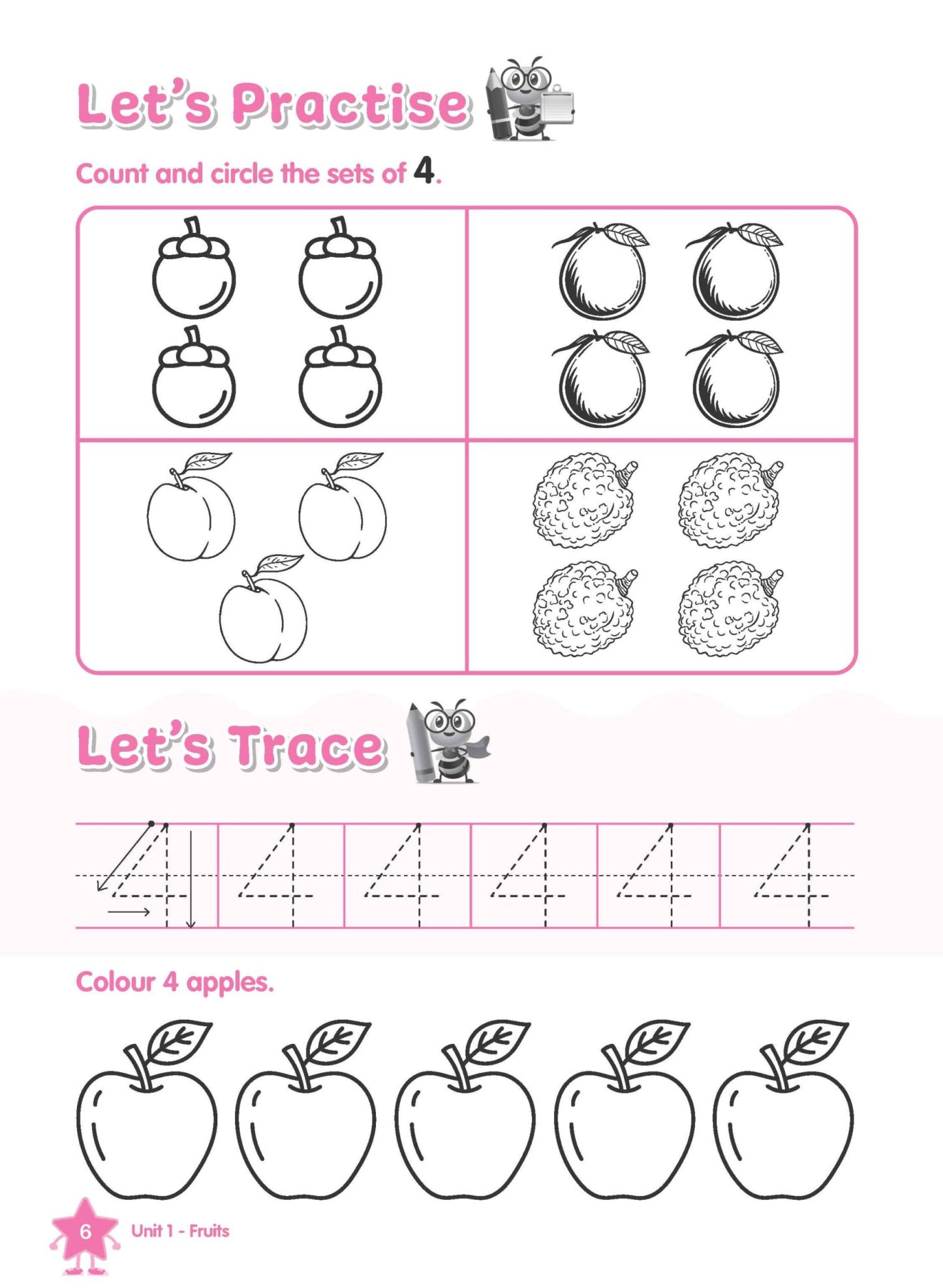 Rainbow Maths Activity Book Nursery A