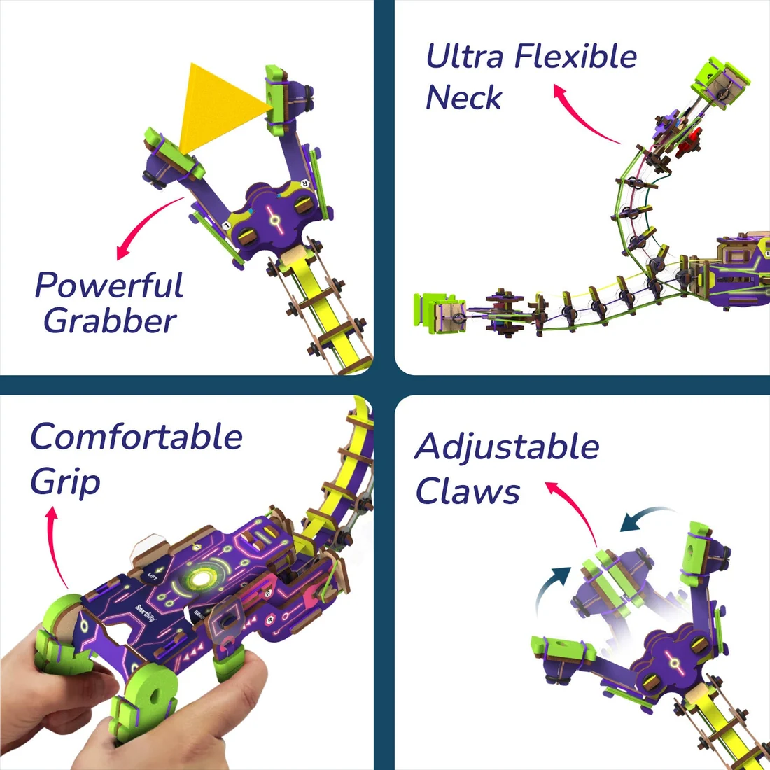 Robotic Arm | 8 - 14 years | DIY STEM Construction Toy