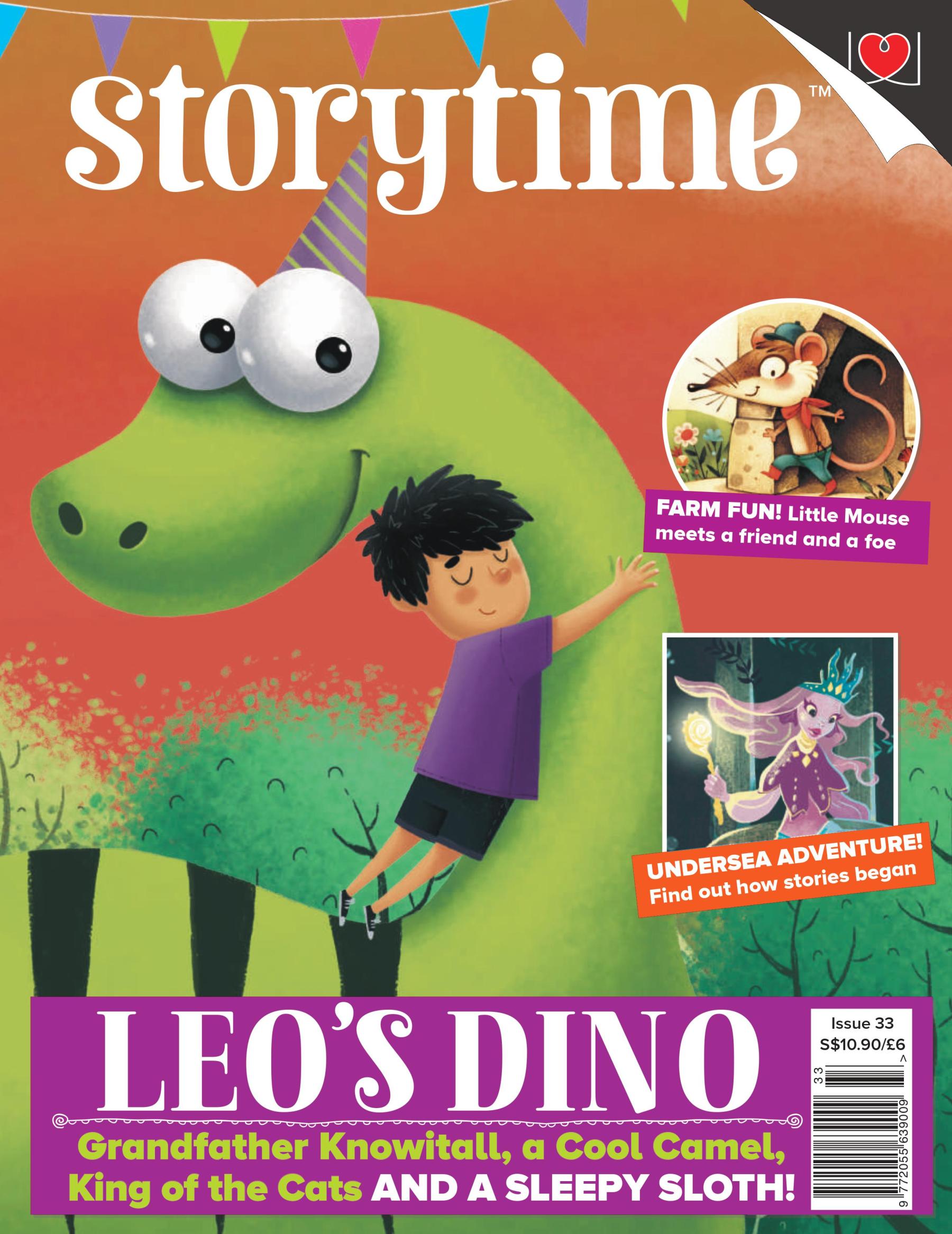 2022 Storytime Magazines: 5 issues (for 8+ y/o)