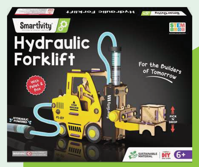 Hydraulic Forklift | STEM Toy | 8+ Years