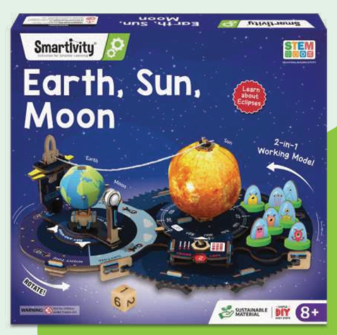 Earth, Sun, Moon | Gear-Driven Planets Model I 8 + Years