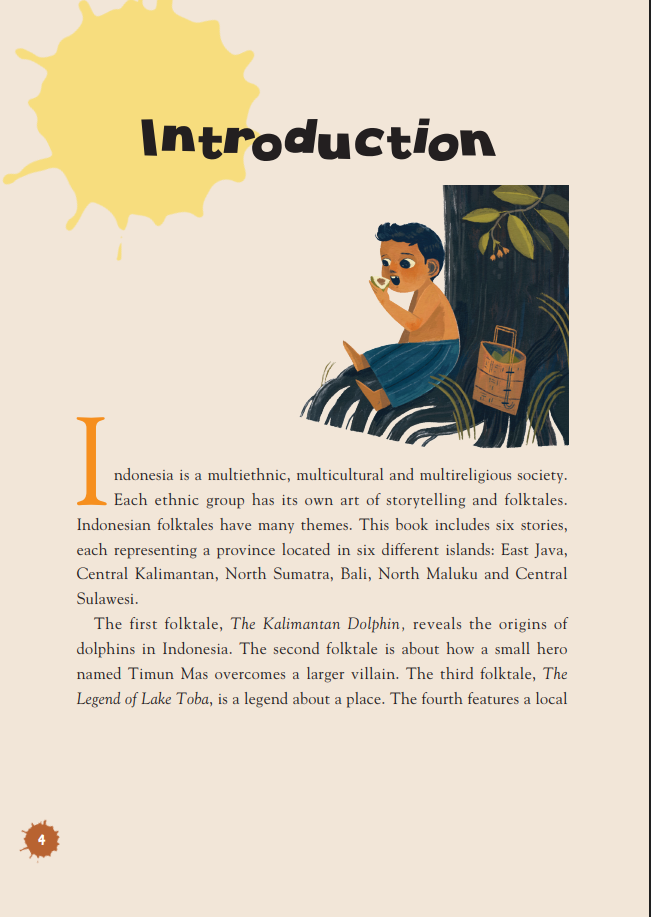  Pop! Lit for Kids: The Kalimantan Dolphin and Other Indonesian Tales [Hardcover]