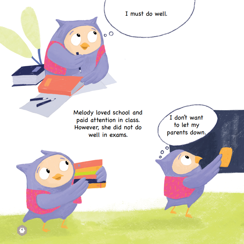 I Am Healthy: The Exam Monster — A Story About Exam Anxiety [Hardcover]