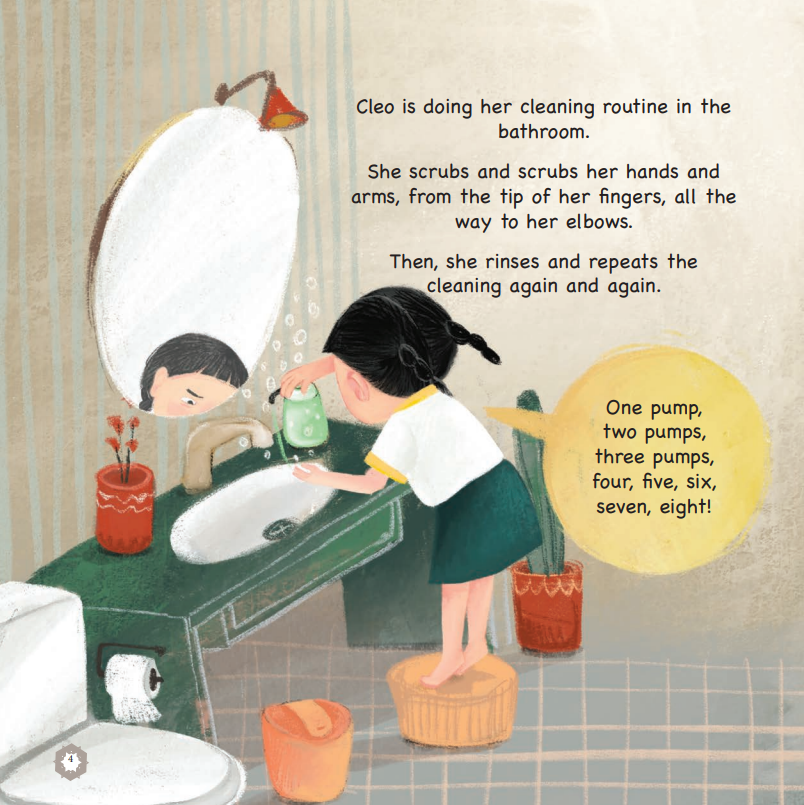 I Am Healthy: Cleo and Chad Clean and Check — A Story About Obsessive Compulsive Disorder [Softcover]