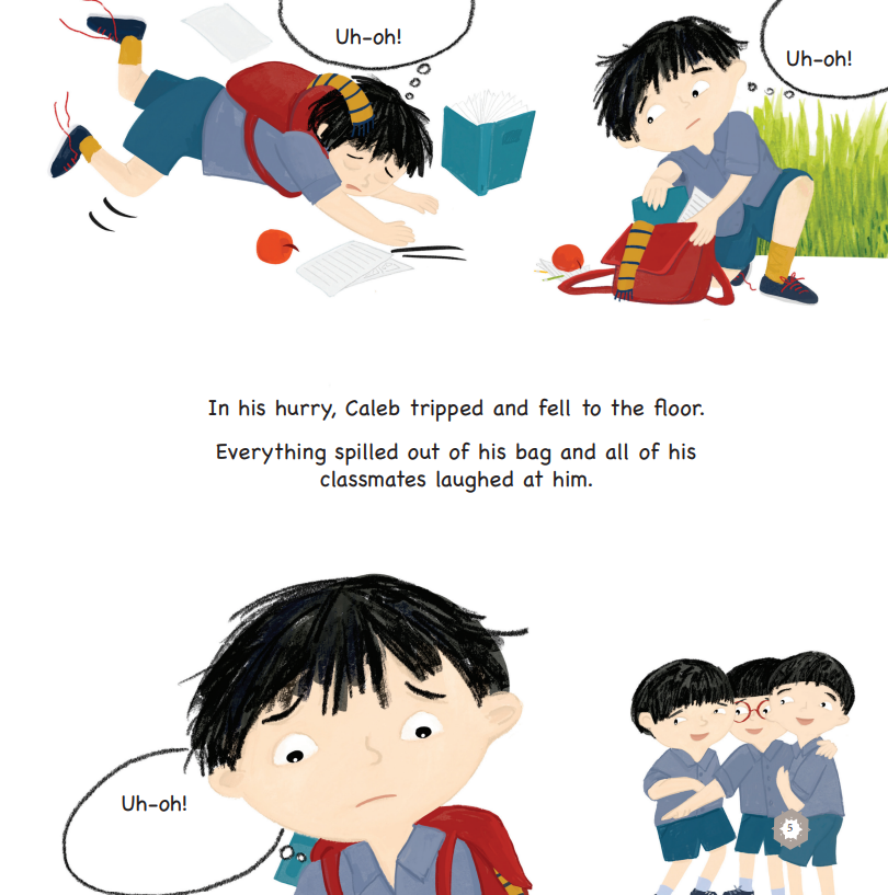 I Am Healthy: Uh-oh, Caleb! — A Story About Clumsiness [Hardcover]