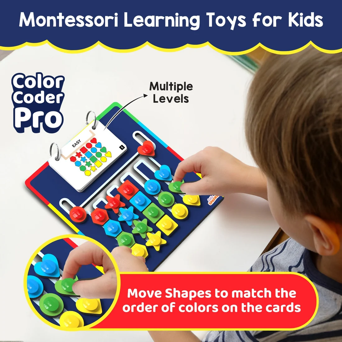Shape Coder | 6+ years | DIY Activity Kit