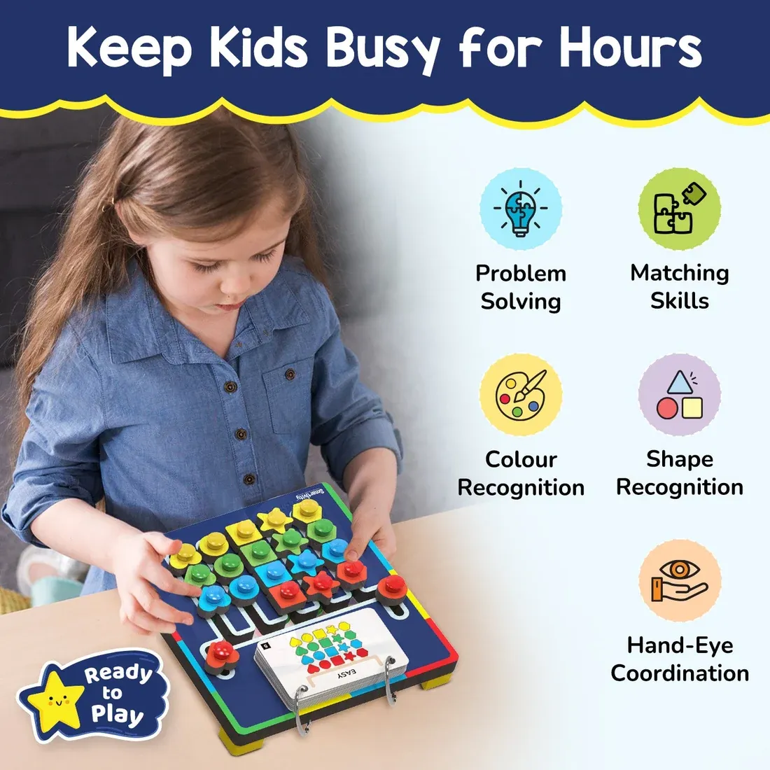 Shape Coder | 6+ years | DIY Activity Kit