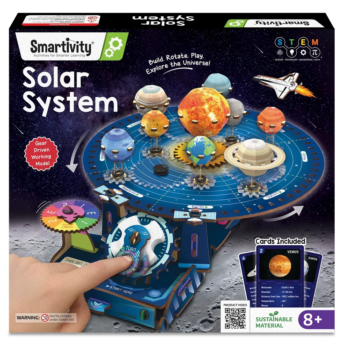 Solar System | Gear-Driven Planets Model I 8-14 Years