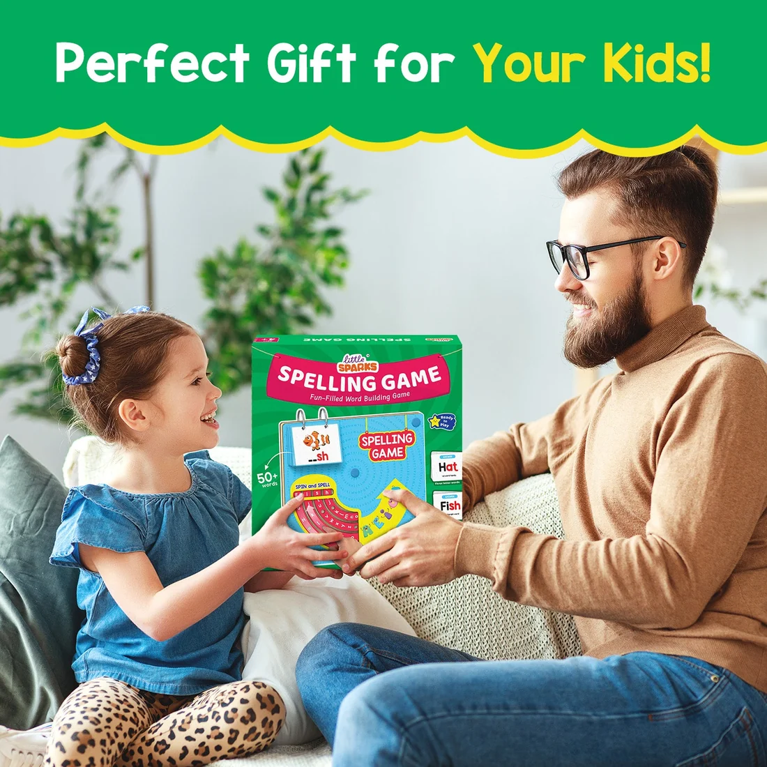 Spelling Game | 4-8 years | DIY Activity Kit