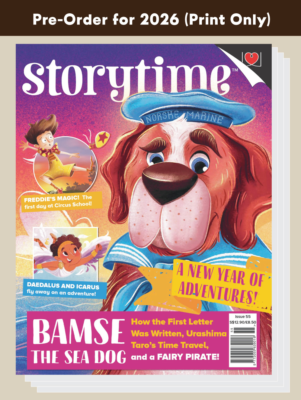 [PRE-ORDER] Storytime Magazines 2026 Edition [Issues 55 to 60] (for 8+ y/o)