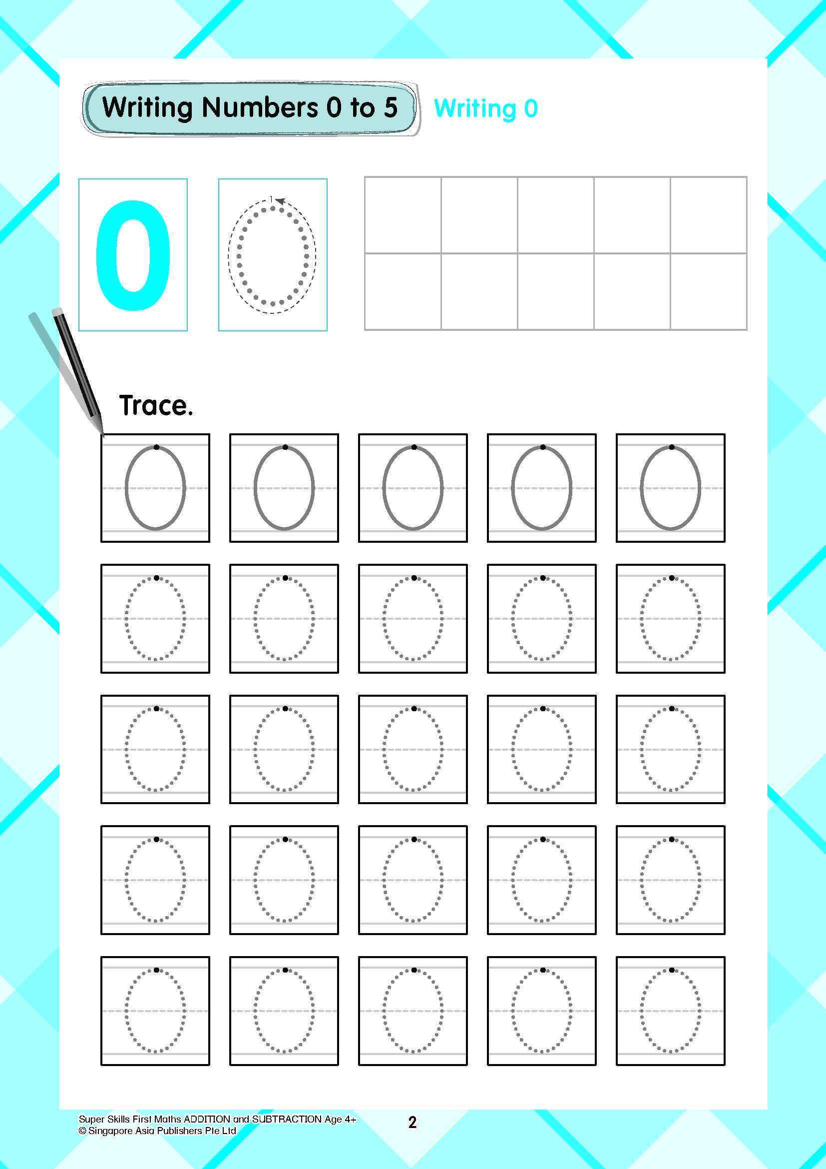 Super Skills First Maths ADDITION and SUBTRACTION (Age 4+ Years)