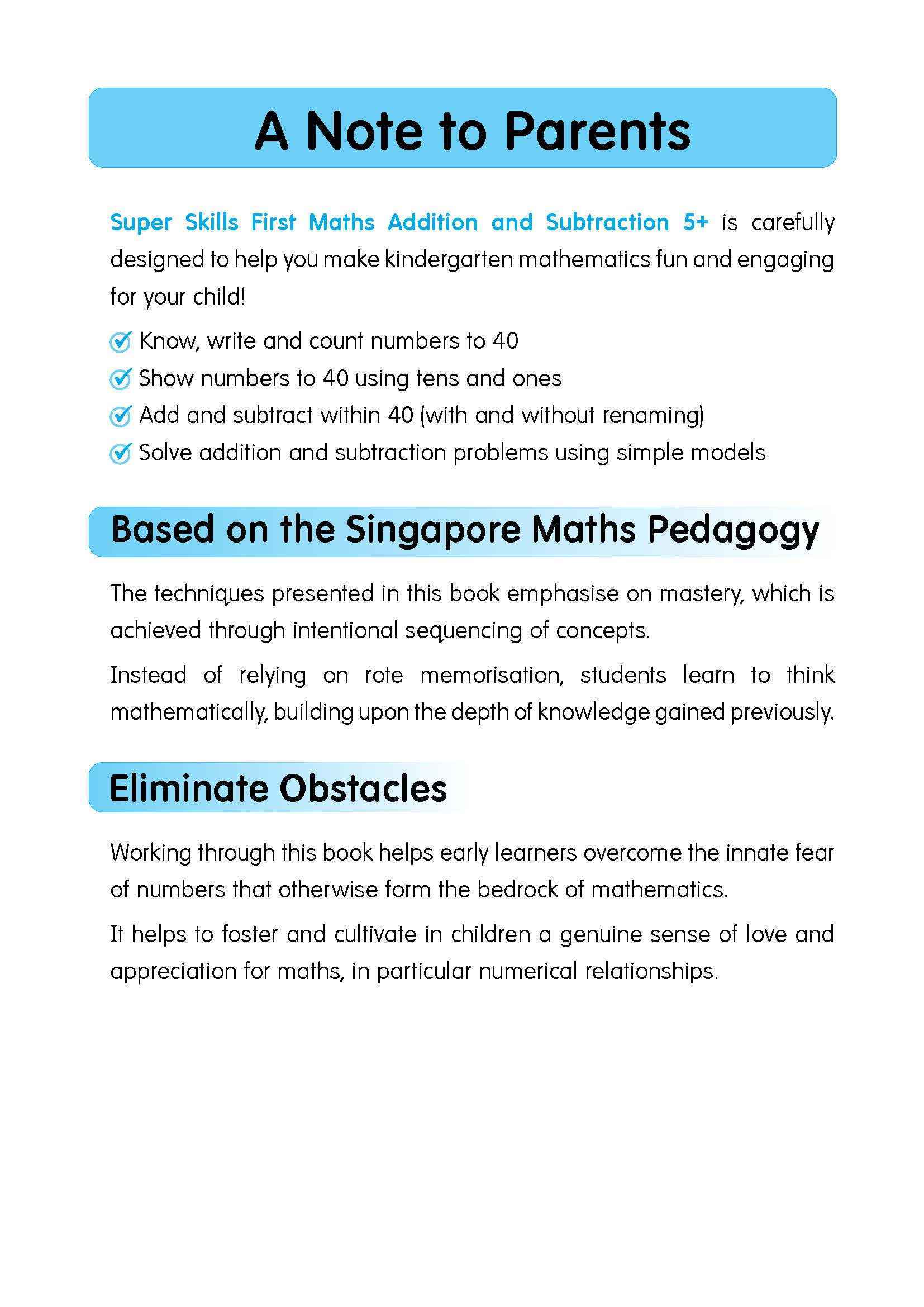 Super Skills First Maths ADDITION and SUBTRACTION (Age 5+ Years)