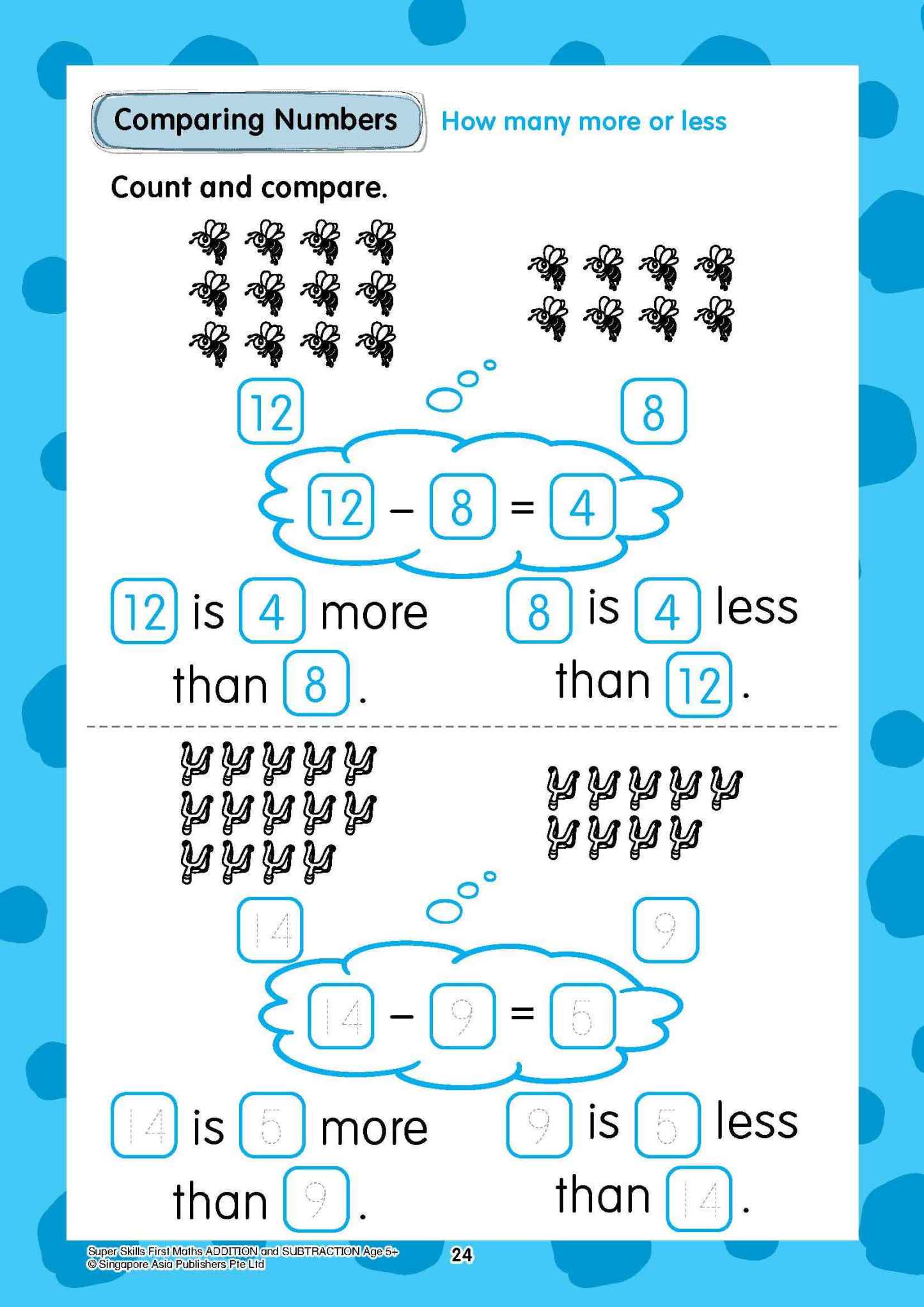 Super Skills First Maths ADDITION and SUBTRACTION (Age 5+ Years)