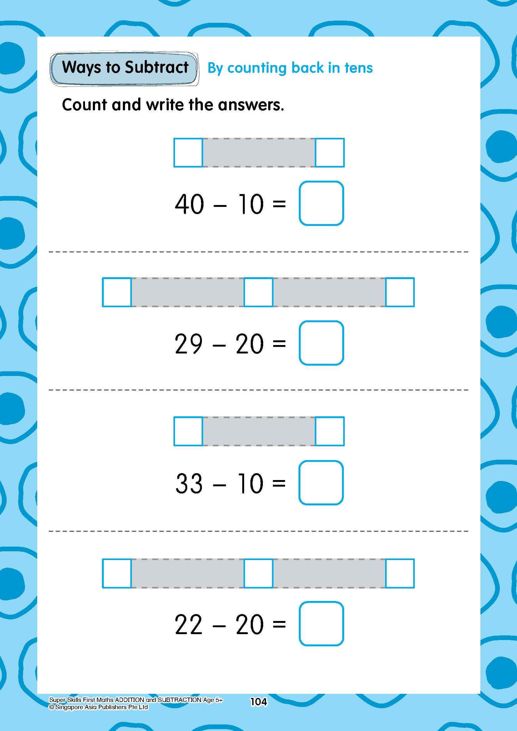 Super Skills First Maths ADDITION and SUBTRACTION (Age 5+ Years)