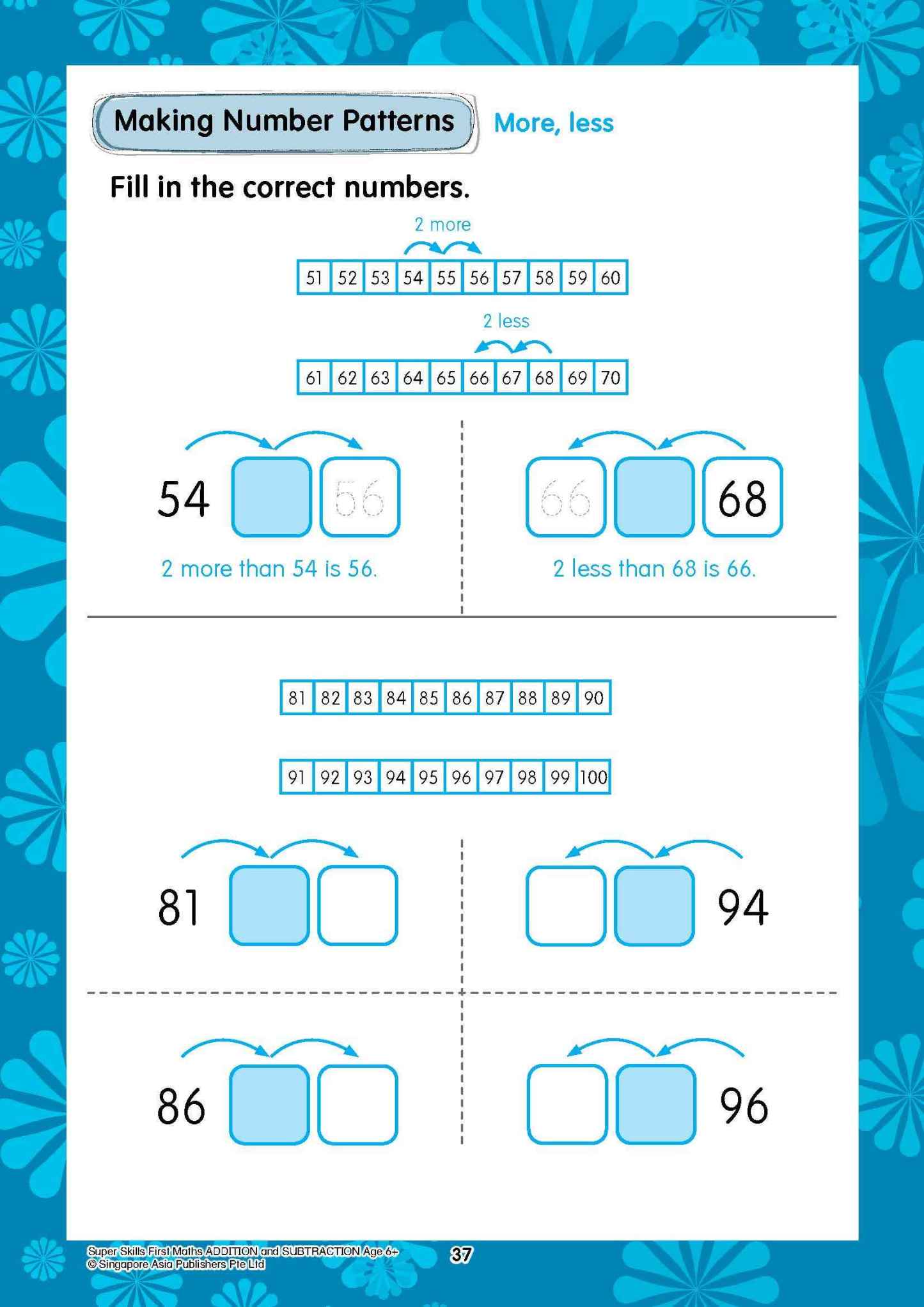 Super Skills First Maths ADDITION and SUBTRACTION (Age 6+ Years)