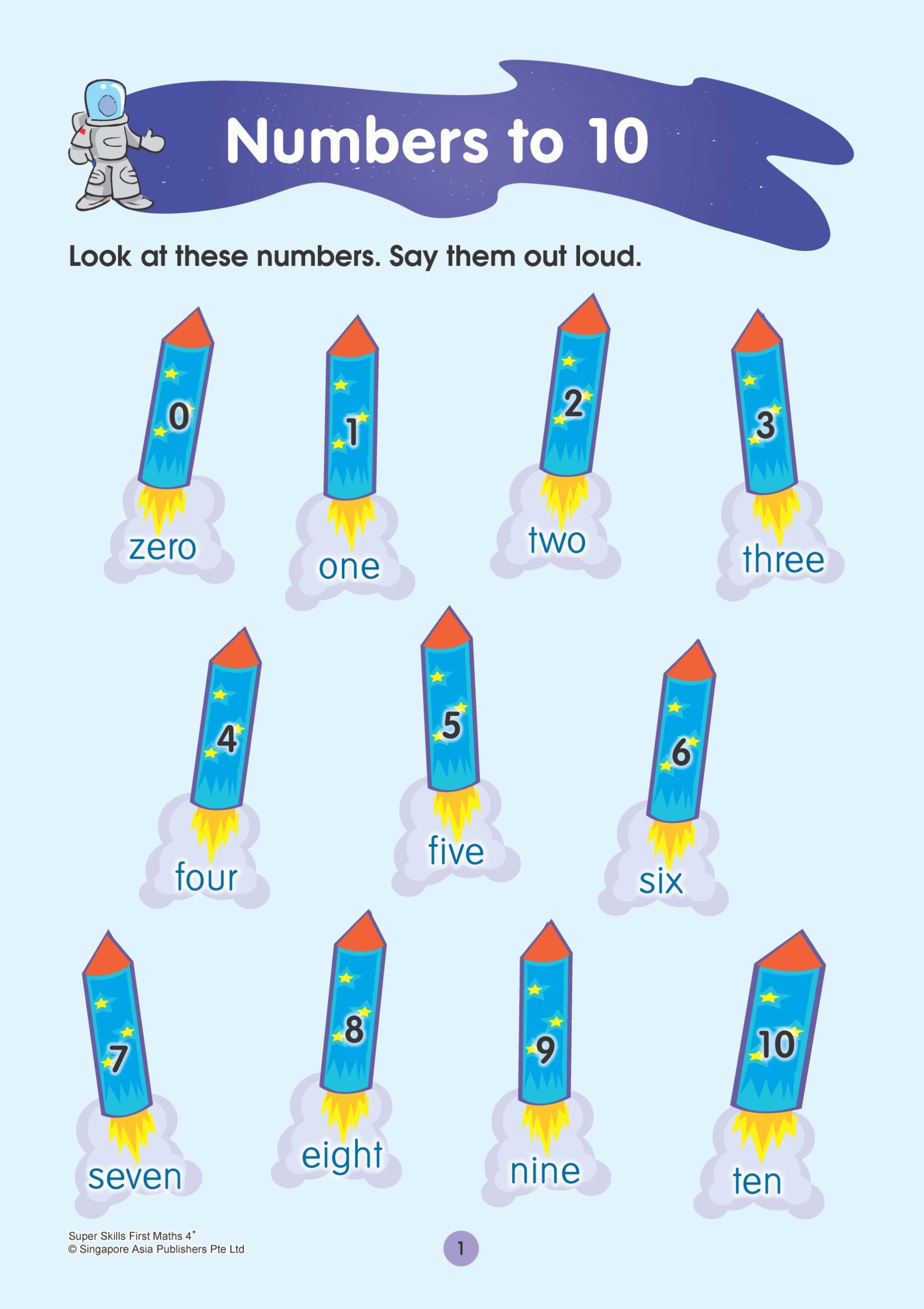 Super Skills First Preschool Maths (Age 4+ Years)