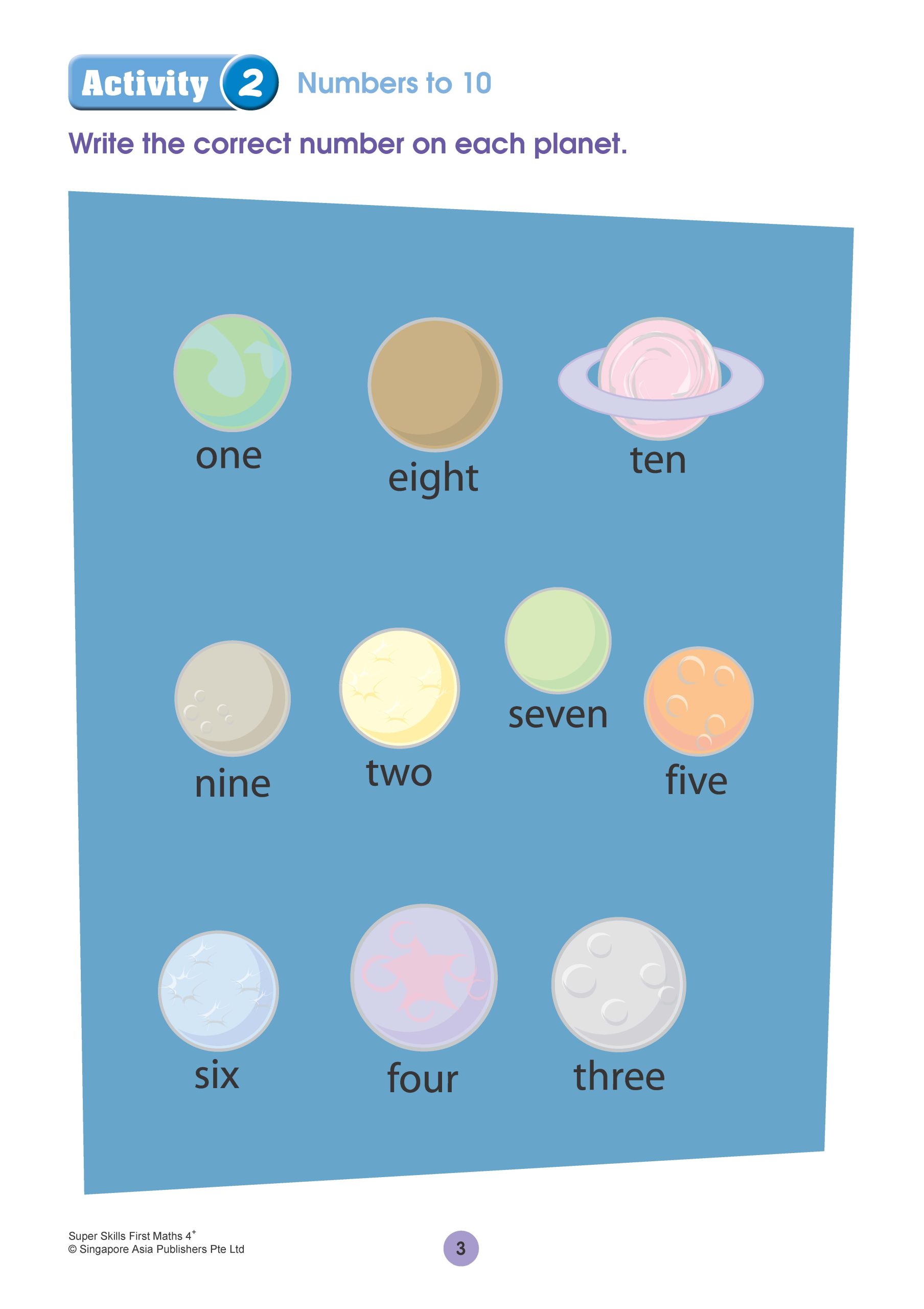 Super Skills First Preschool Maths (Age 4+ Years)