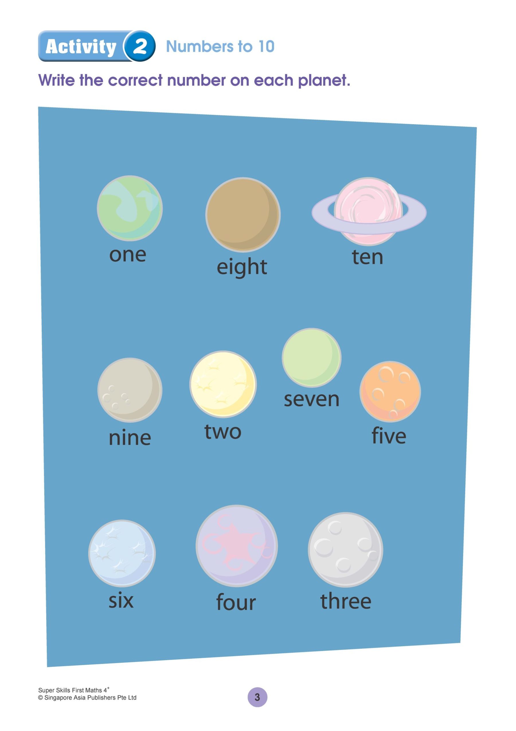 Super Skills First Preschool Maths (Age 4+ Years)