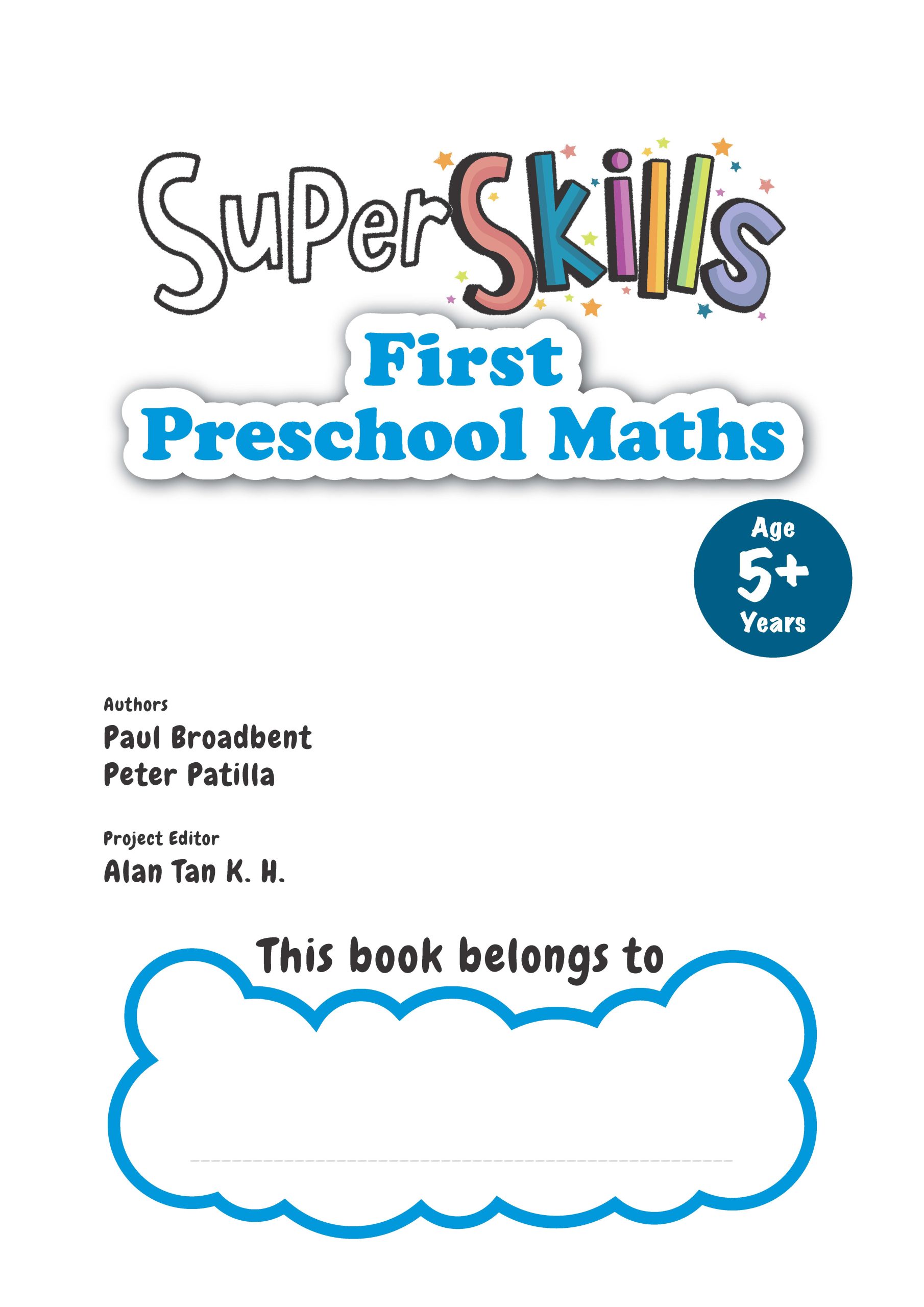 Super Skills First Preschool Maths (Age 5+ Years)