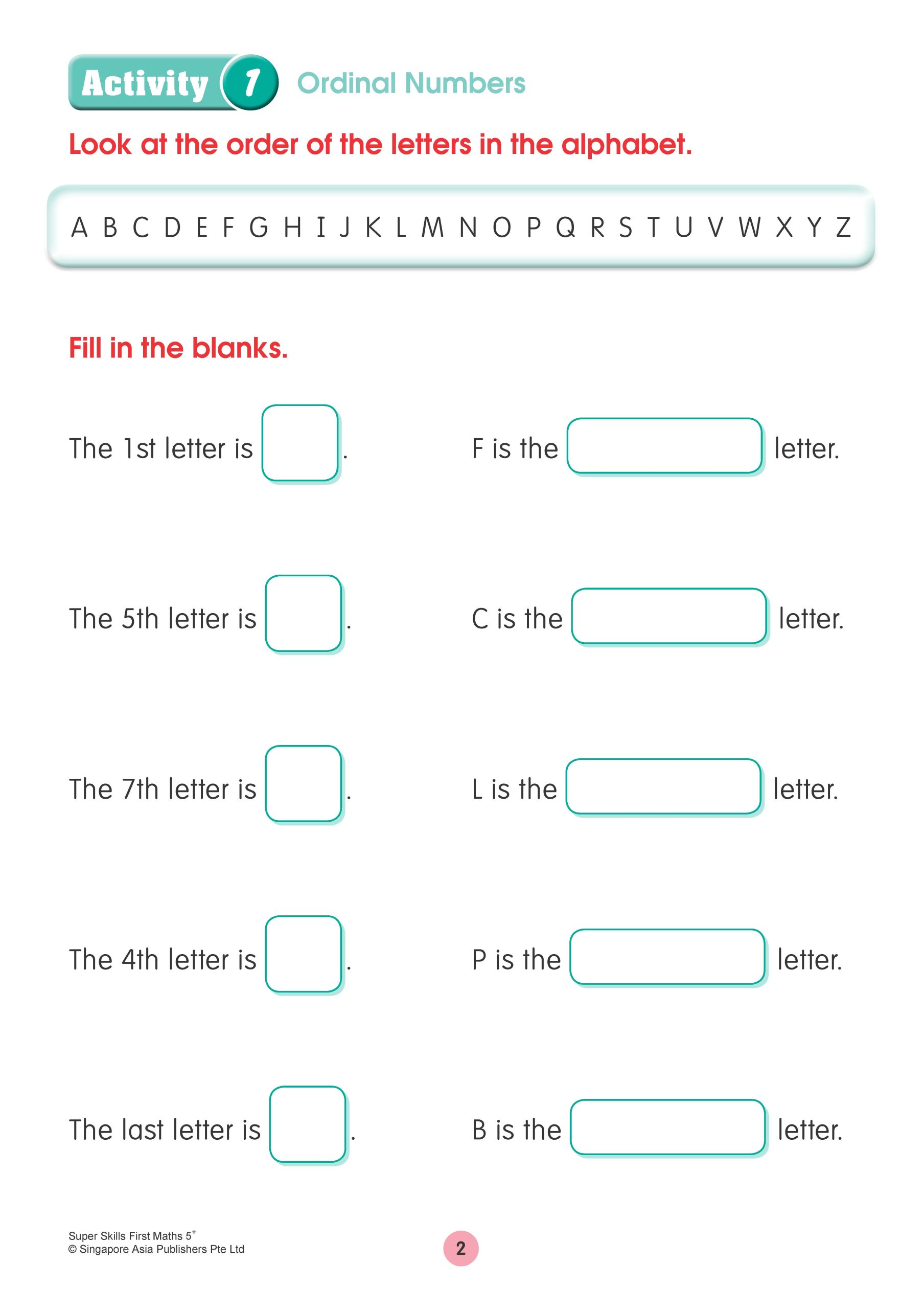 Super Skills First Preschool Maths (Age 5+ Years)