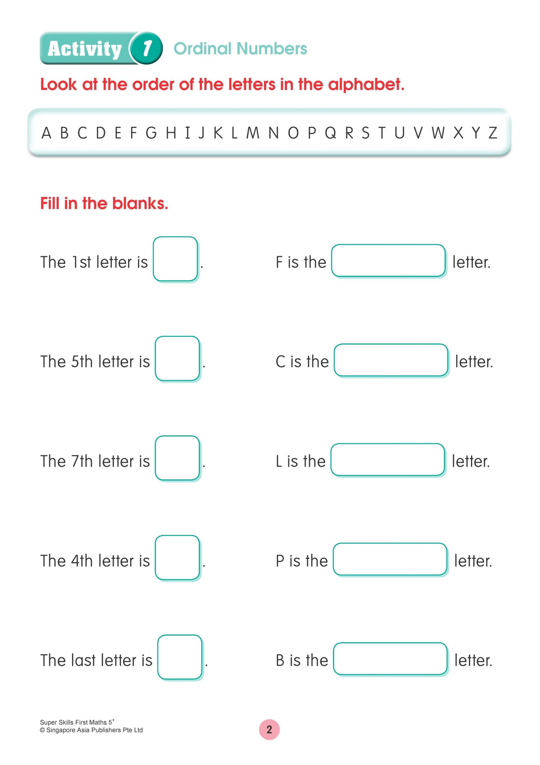 Super Skills First Preschool Maths (Age 5+ Years)