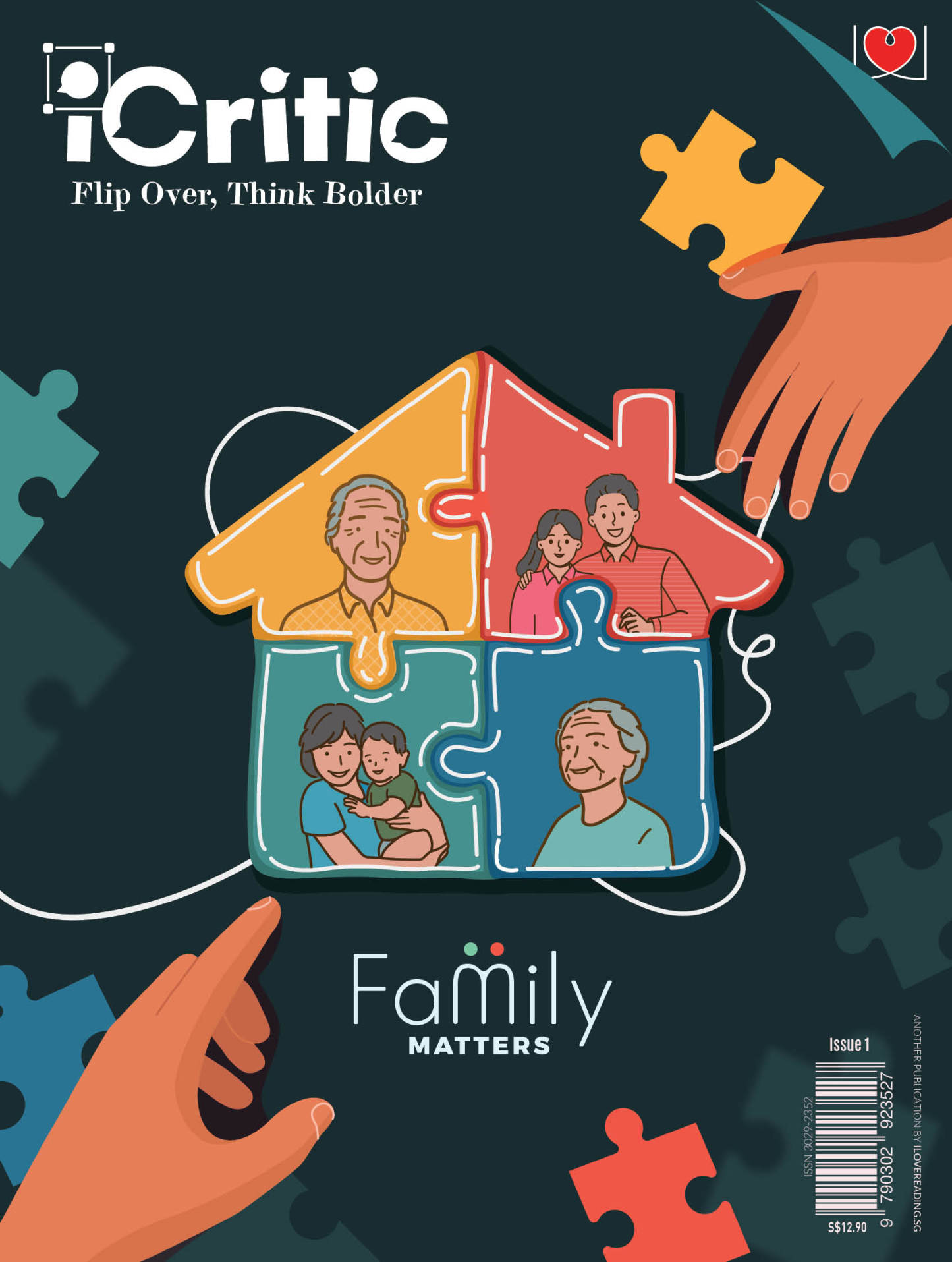 [PRINT ONLY] iCritic Magazine 2024: 3 Single Issues (for 16+ y/o)