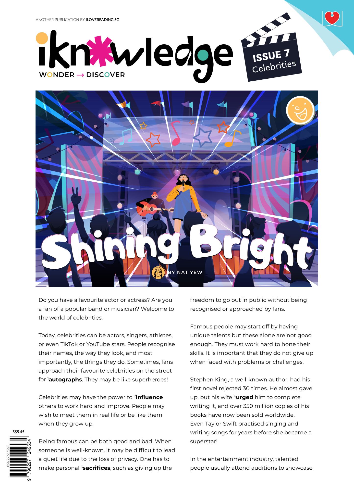 [PRINT ONLY] iKnowledge Newsletter 2025: 6 issues (for 8+ y/o)