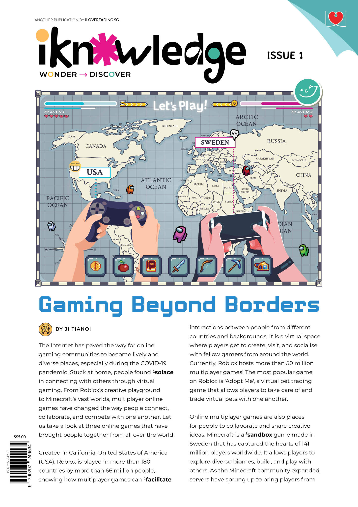 [PRINT ONLY] iKnowledge Newsletter 2024: 6 issues (for 8+ y/o)