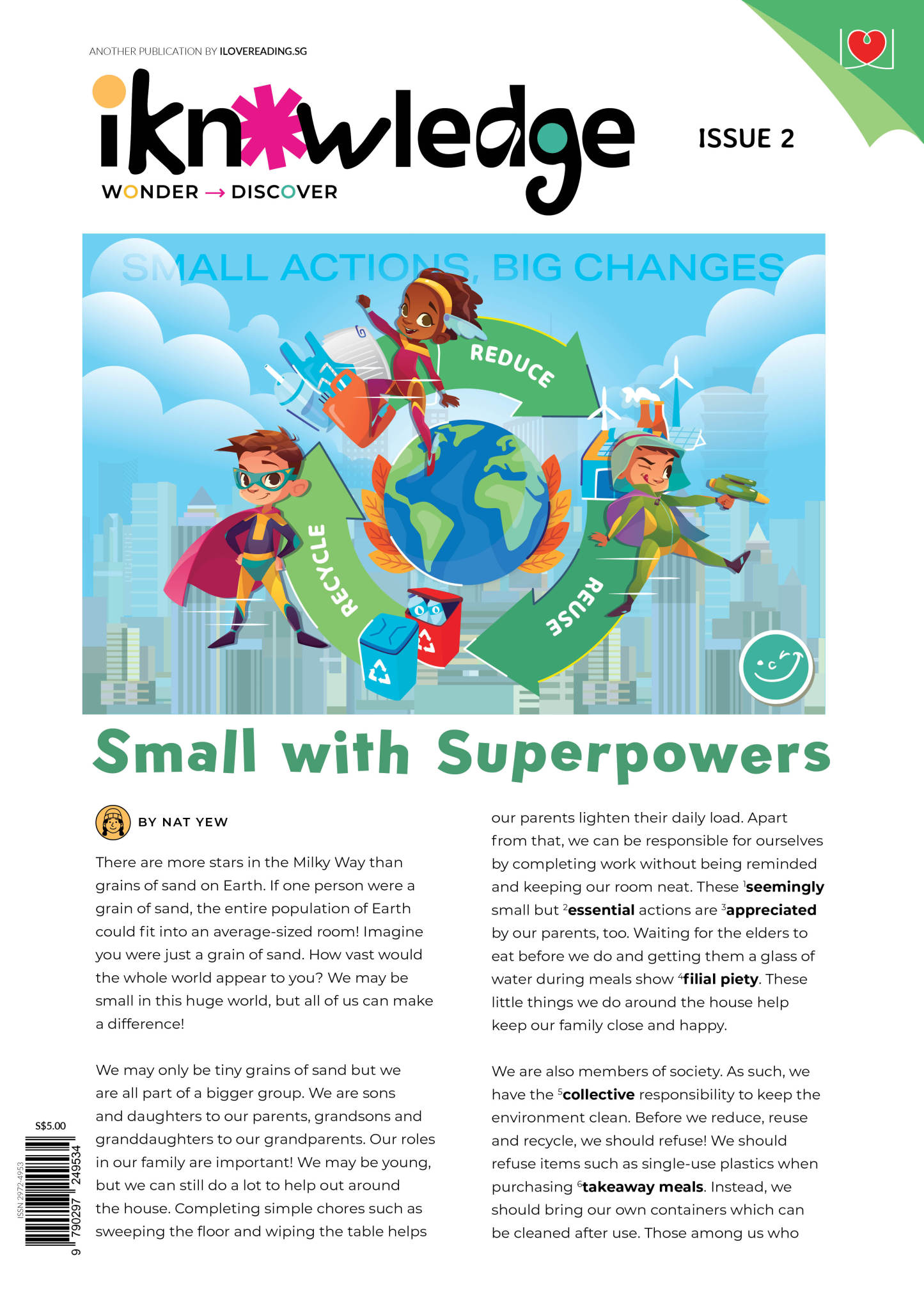 [DIGITAL ONLY] iKnowledge Newsletter 2024: 6 issues (for 8+ y/o)