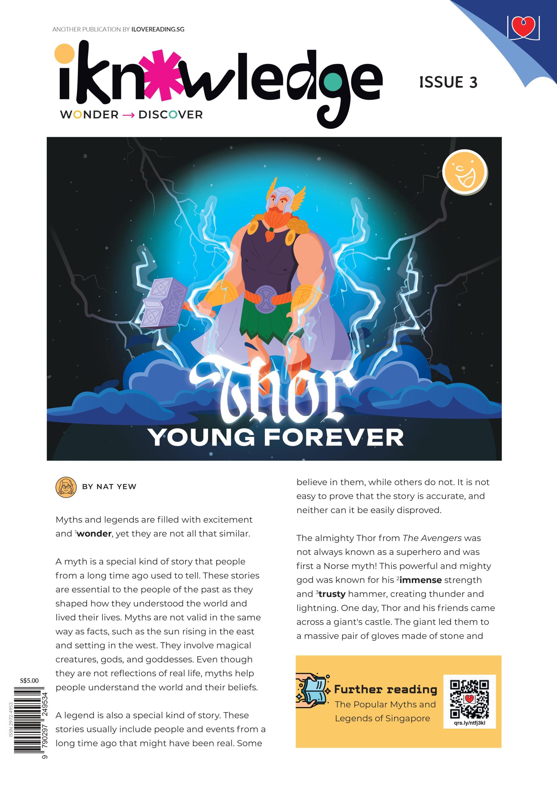 [PRINT ONLY] iKnowledge Newsletter 2024: 6 issues (for 8+ y/o)