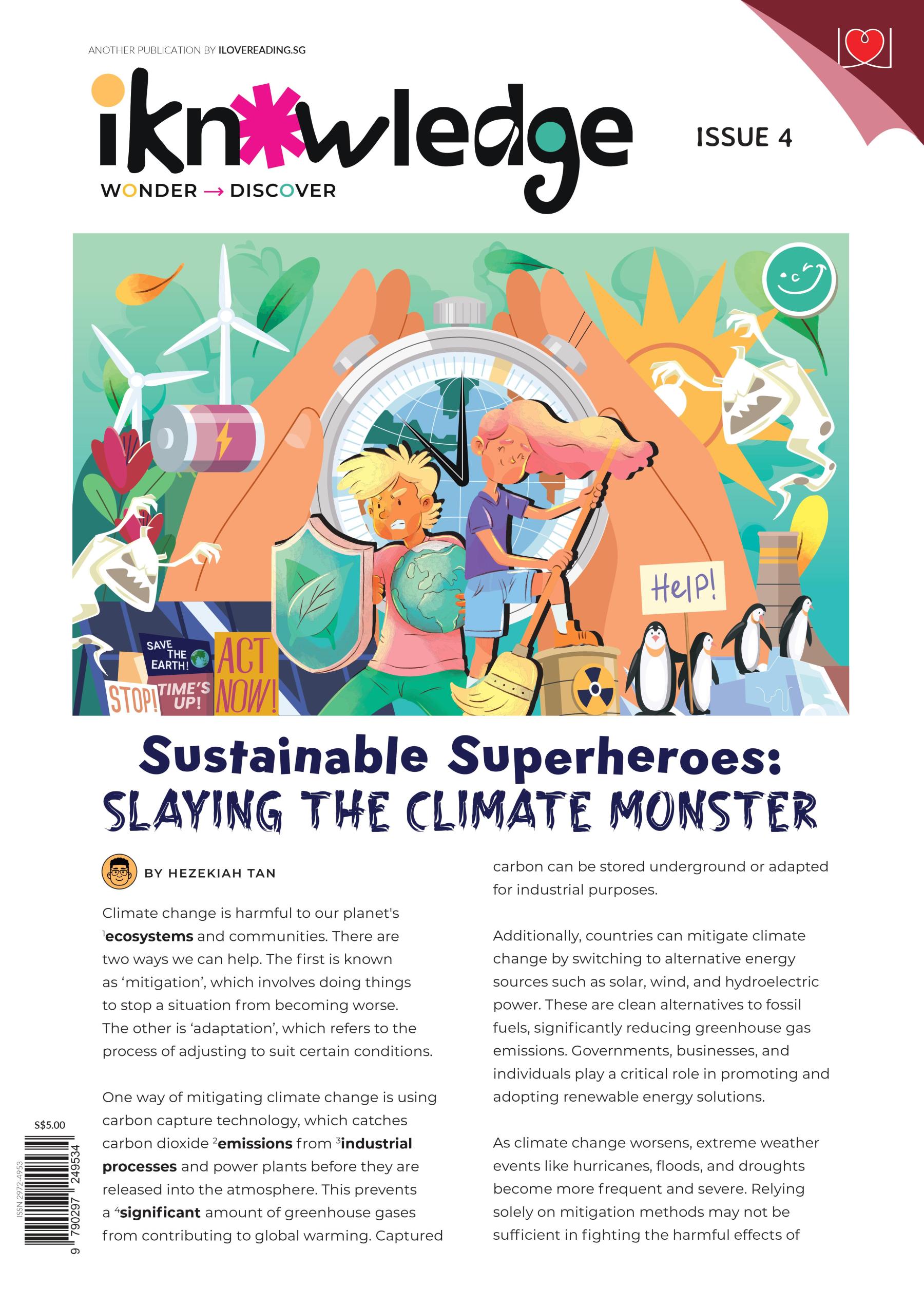 [PRINT ONLY] iKnowledge Newsletter 2024: 6 issues (for 8+ y/o)