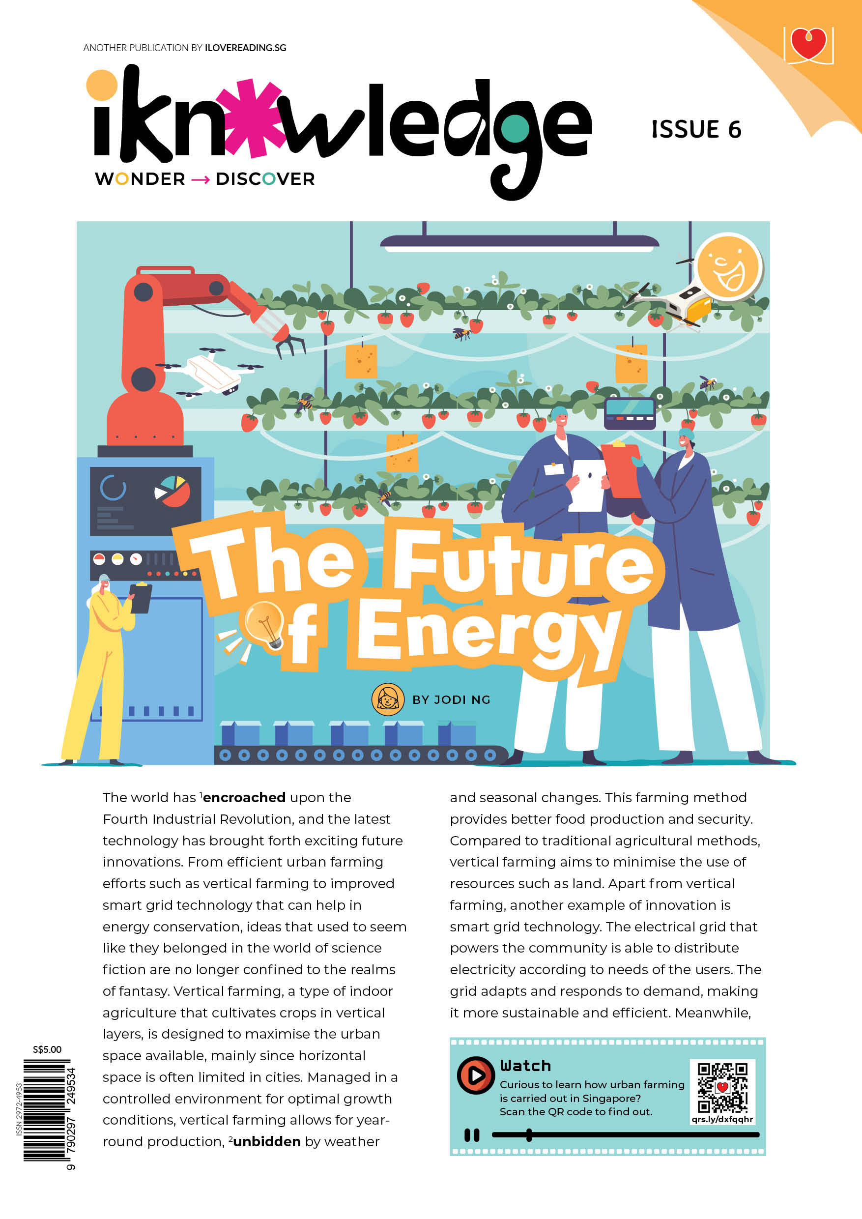 [PRINT ONLY] iKnowledge Newsletter 2024: 6 issues (for 8+ y/o)