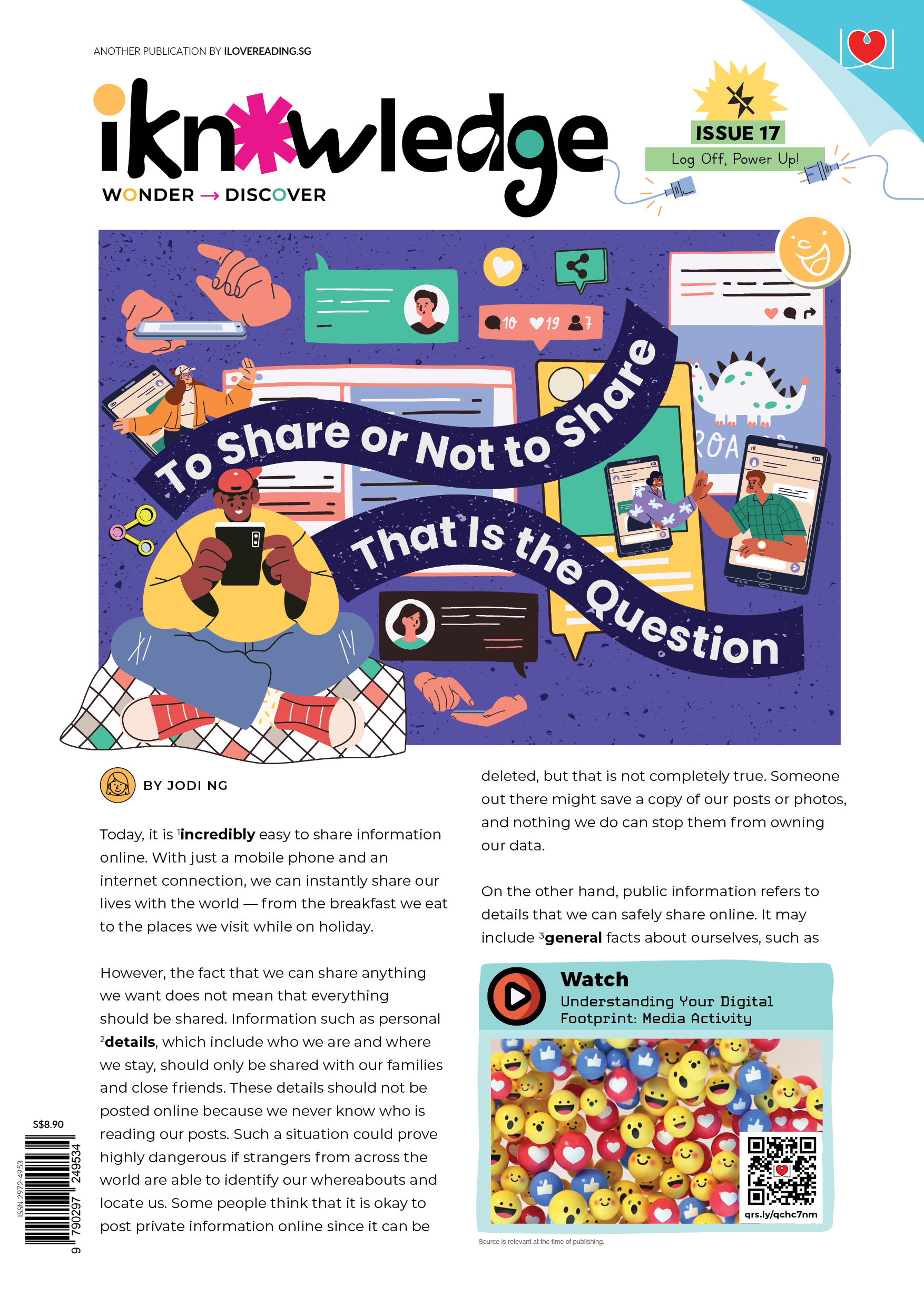 [DIGITAL ONLY] iKnowledge Newsletter 2026 [Issues 13 to 18] (for 8+ y/o)